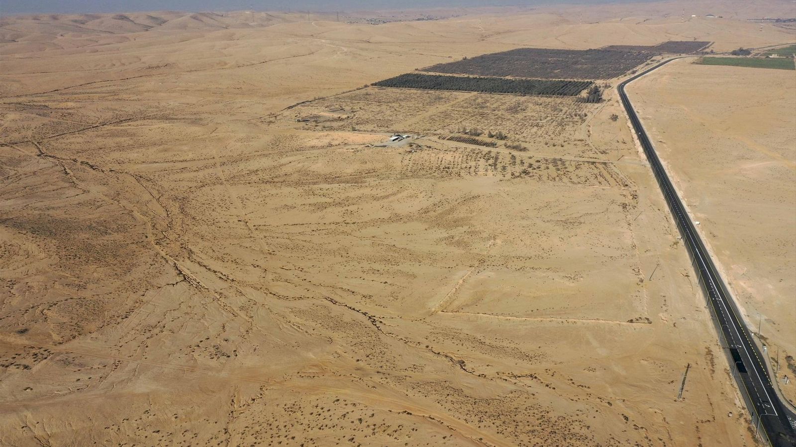 Instalaciones nucleares de Israel en el desierto