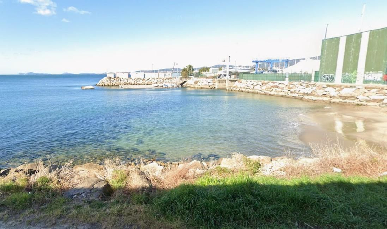 Punta Lagao, en Teis, Vigo.