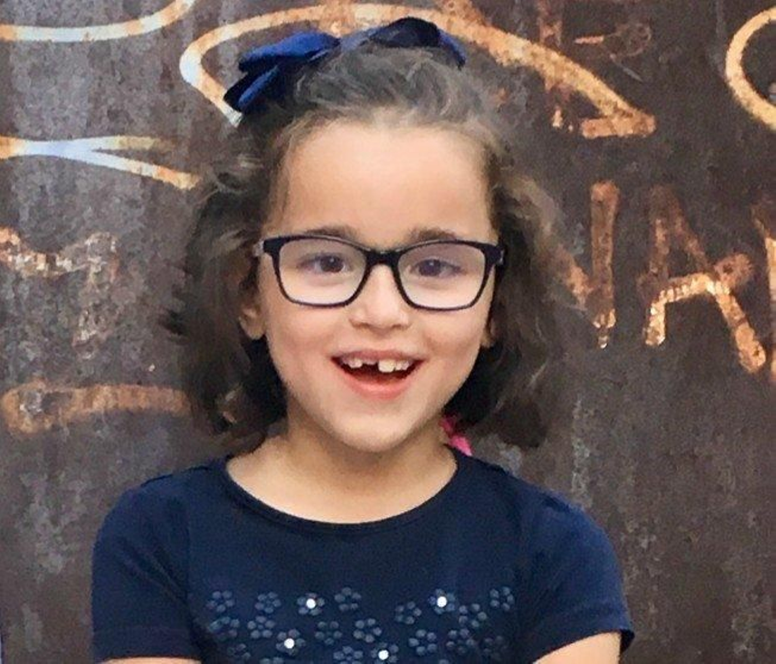 Valeria, de siete años.