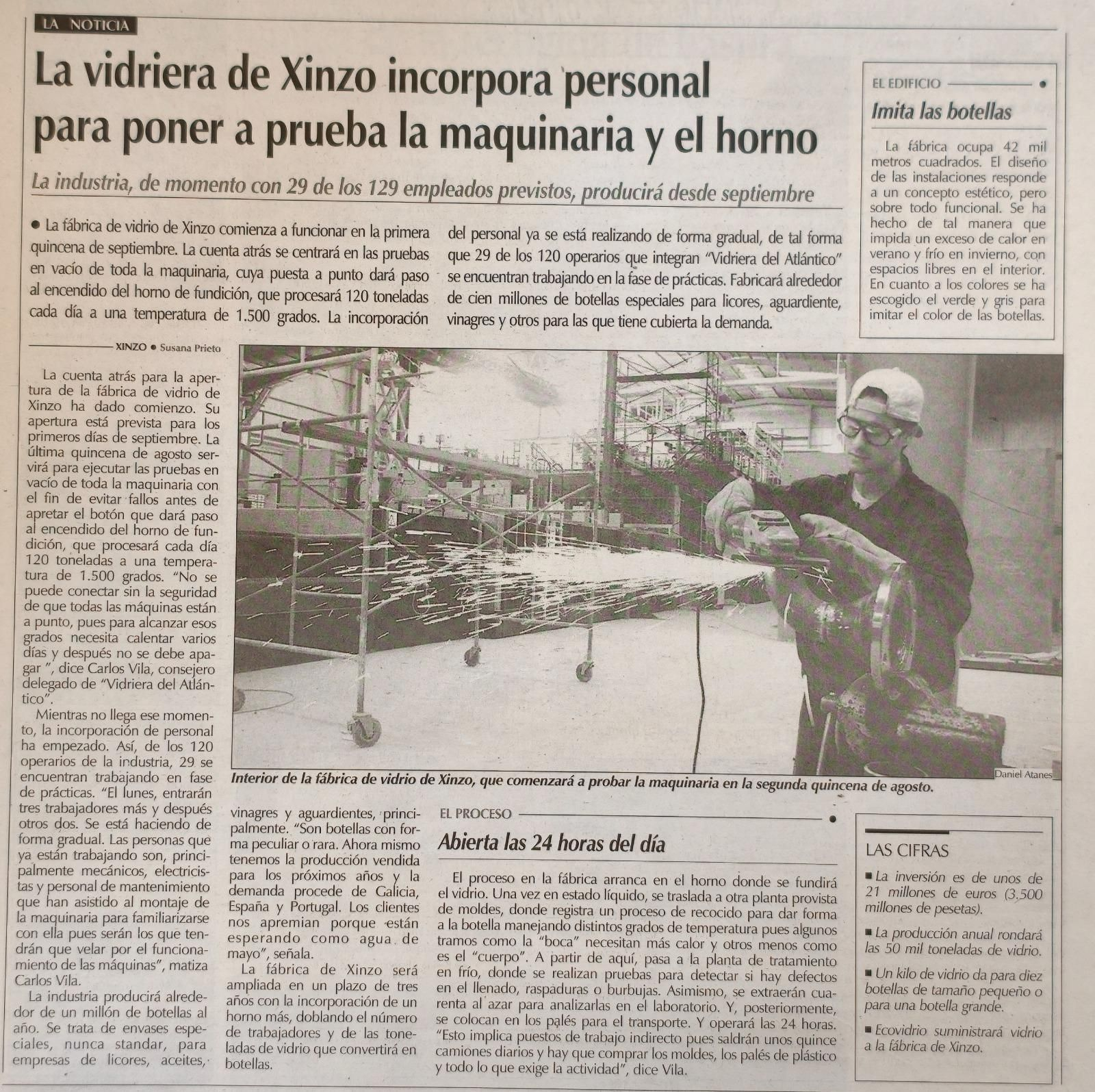 9 de agosto de 2001.