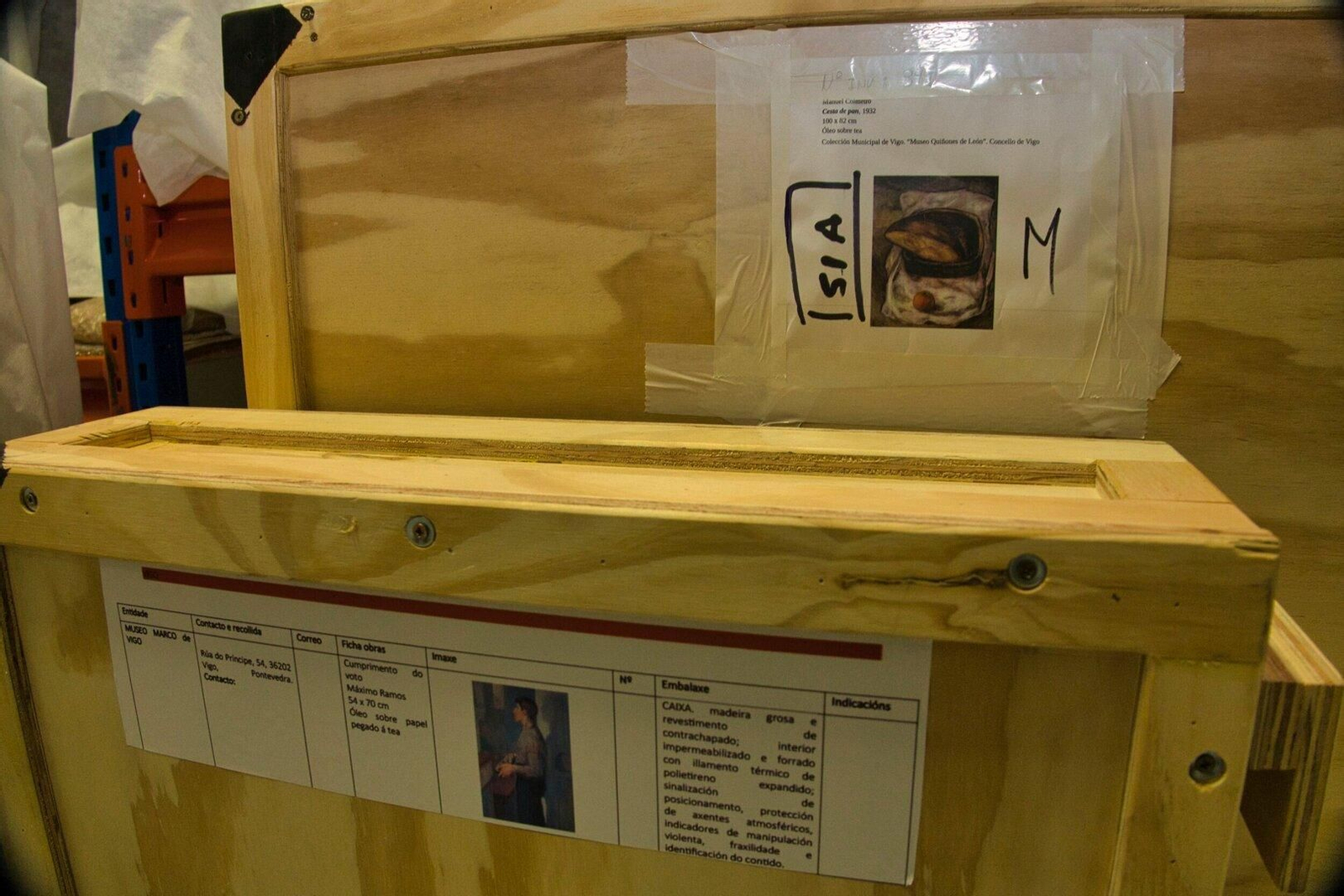 Colección de fondos pictóricos del Marco.