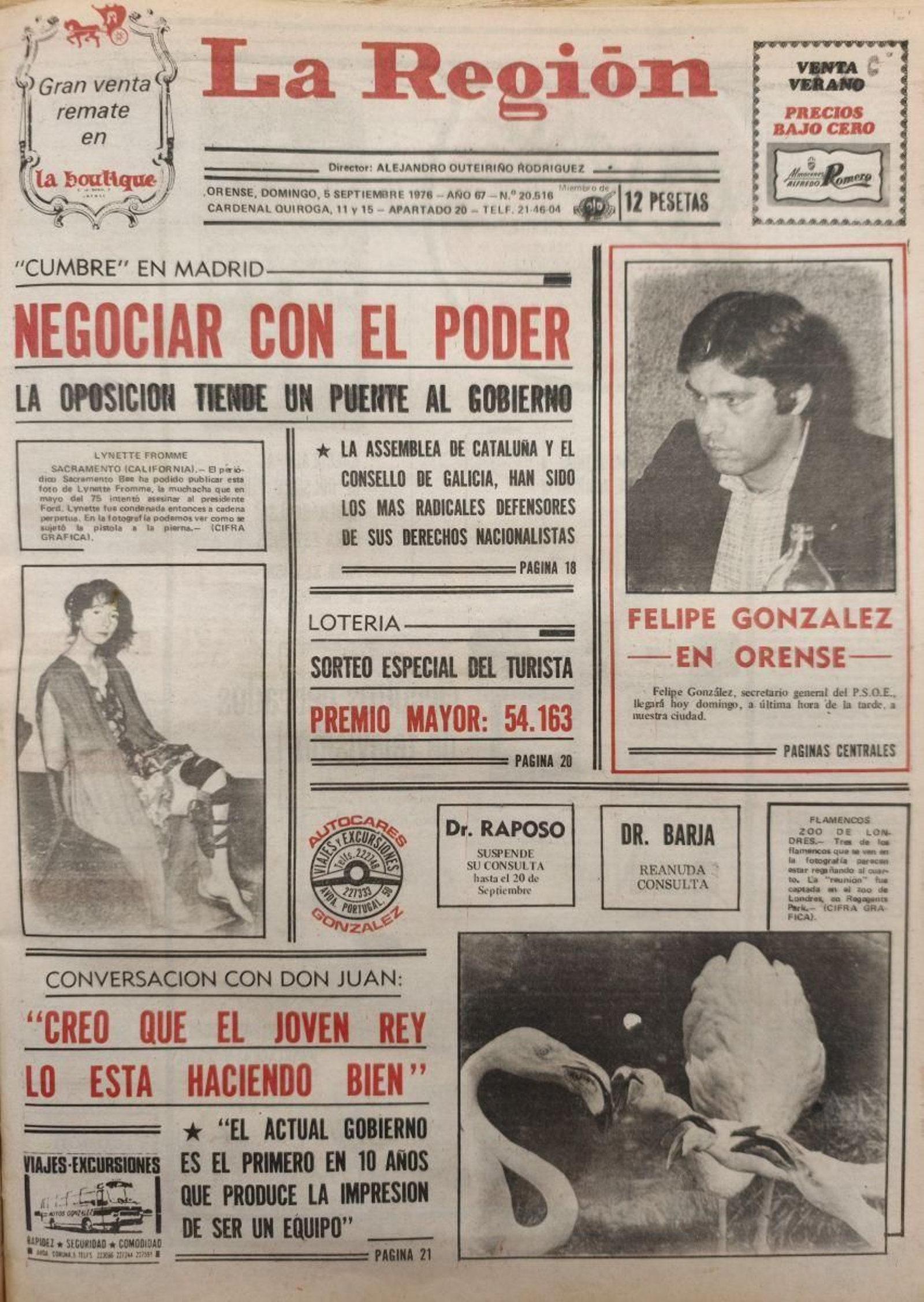 La primera 5 septiembre 1976