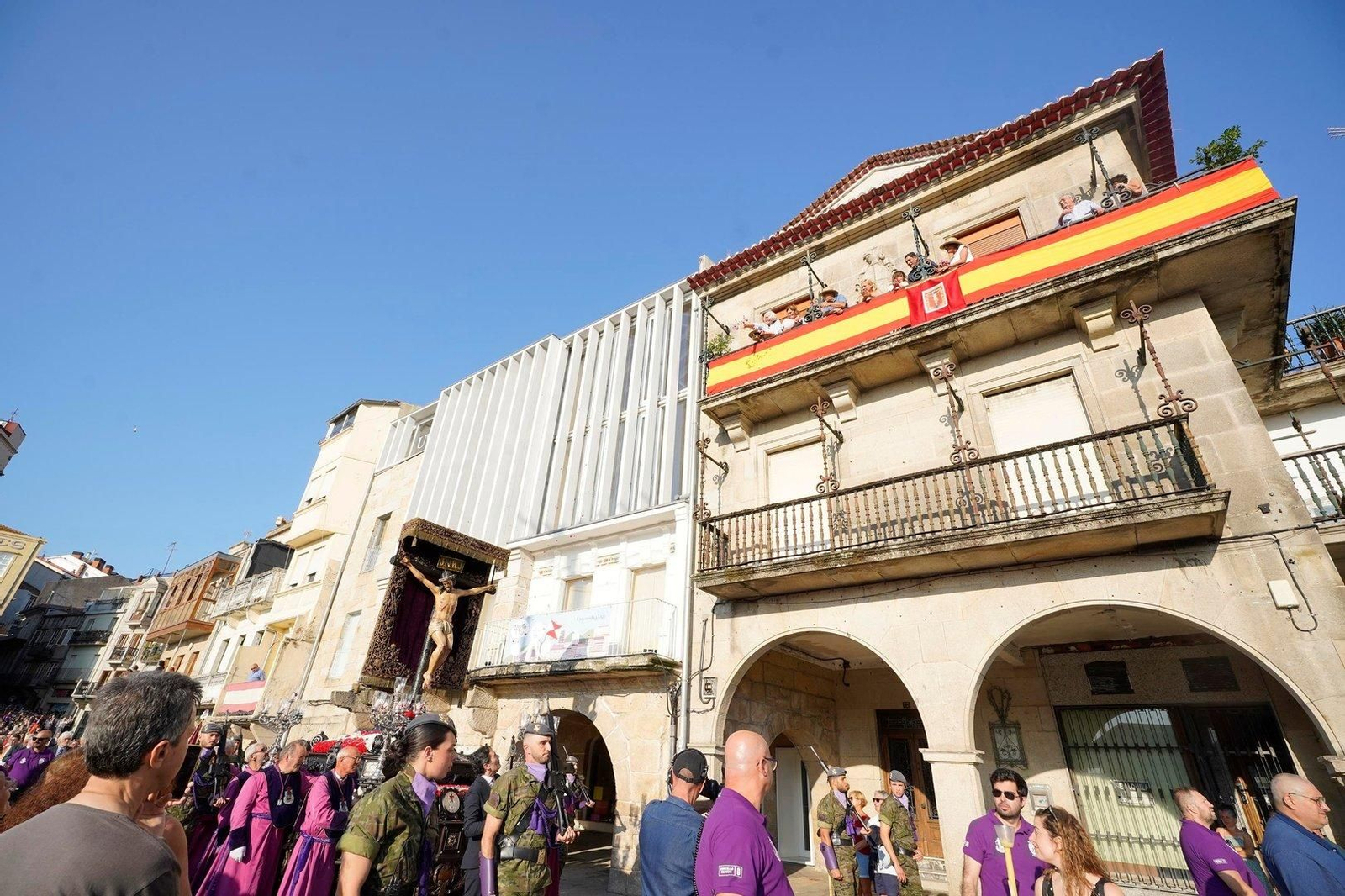 Procesión del Cristo de la Victoria de Vigo.
