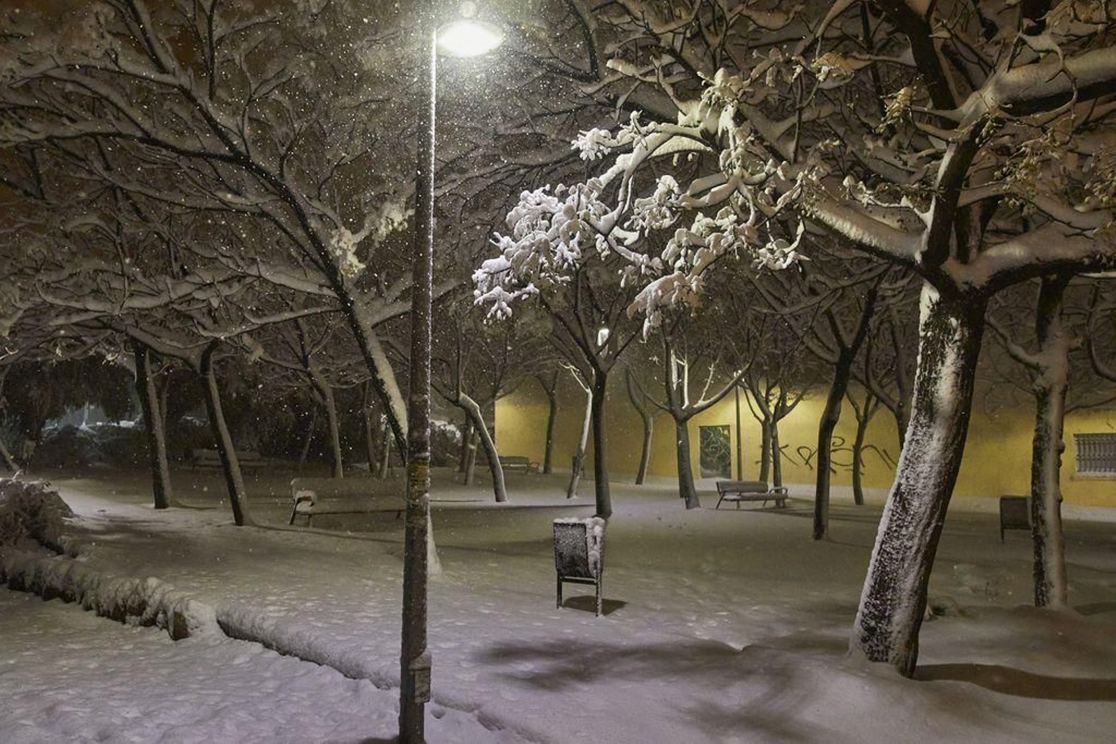 Amanece Madrid nevado18