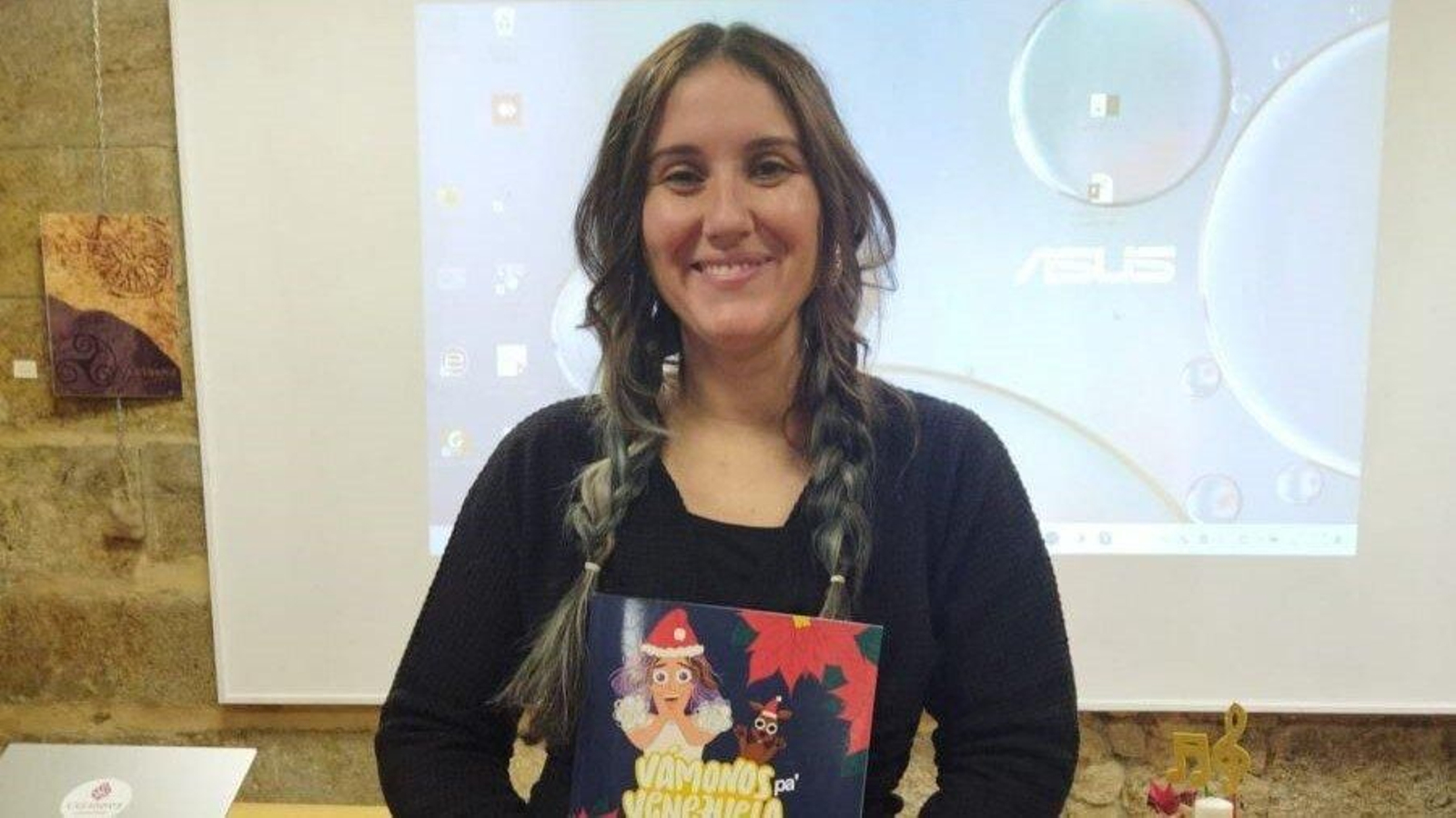 Alejandra Morrison en Celanova.