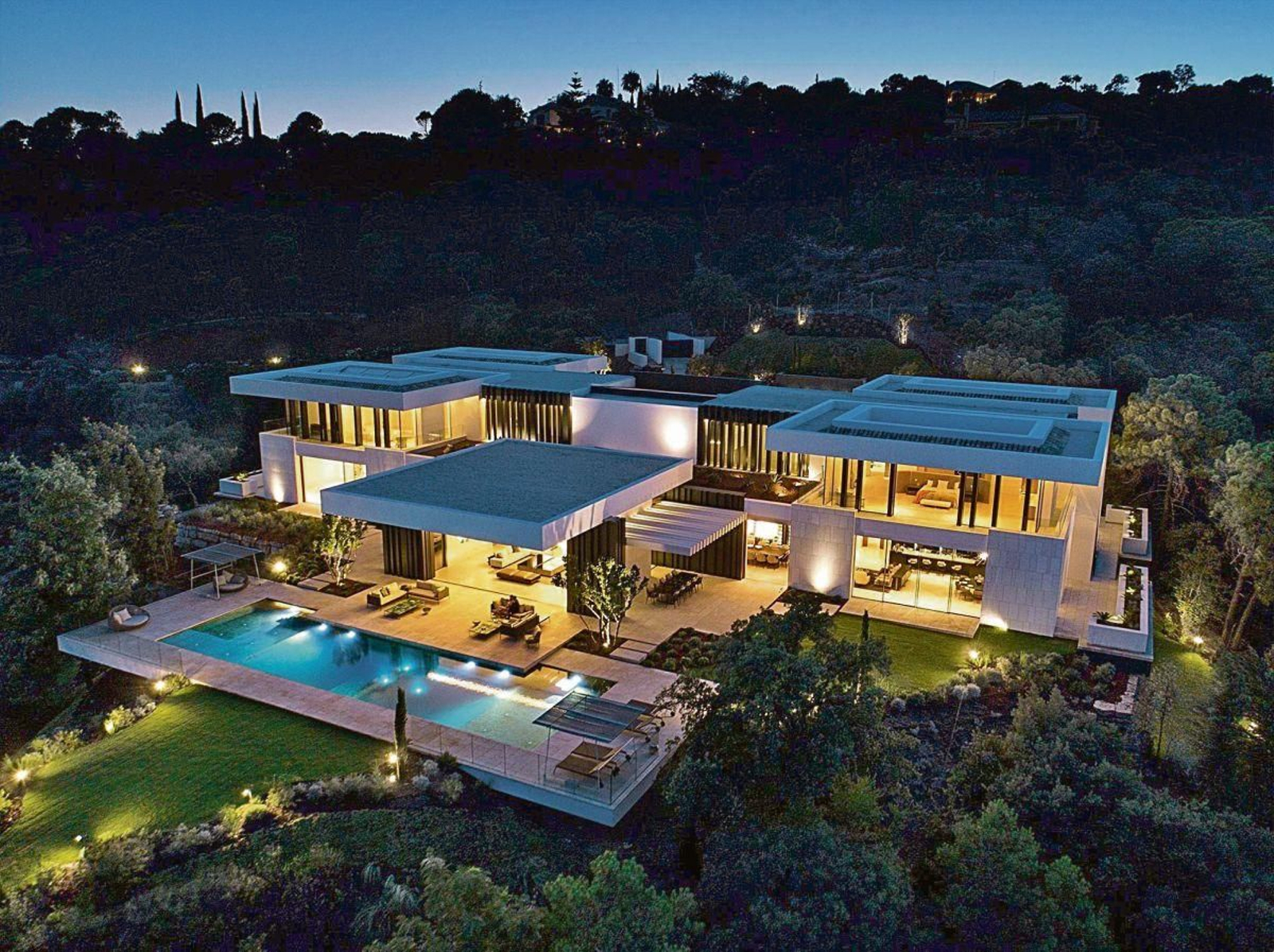 Villa Cullinan de Zagaleta, ubicada en Marbella, considerada la mejor mansión de Europa.