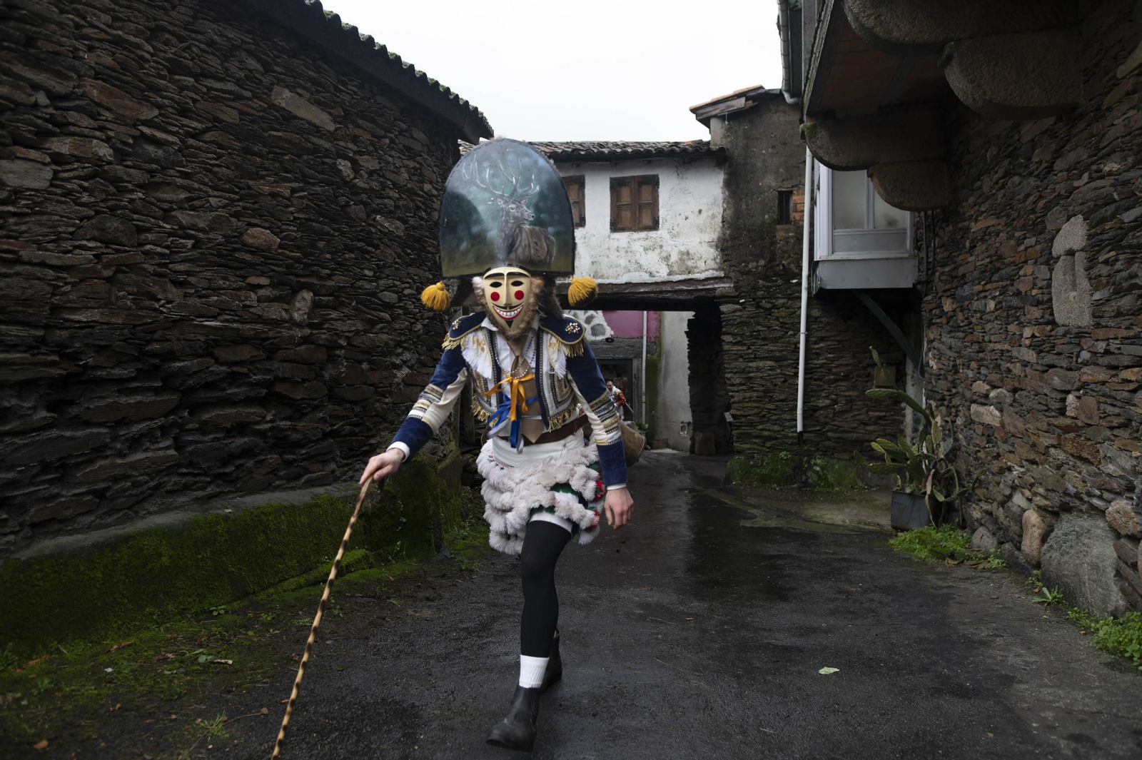 Galería | Los Felos llevan sus trastadas y travesuras a la sierra de Maceda