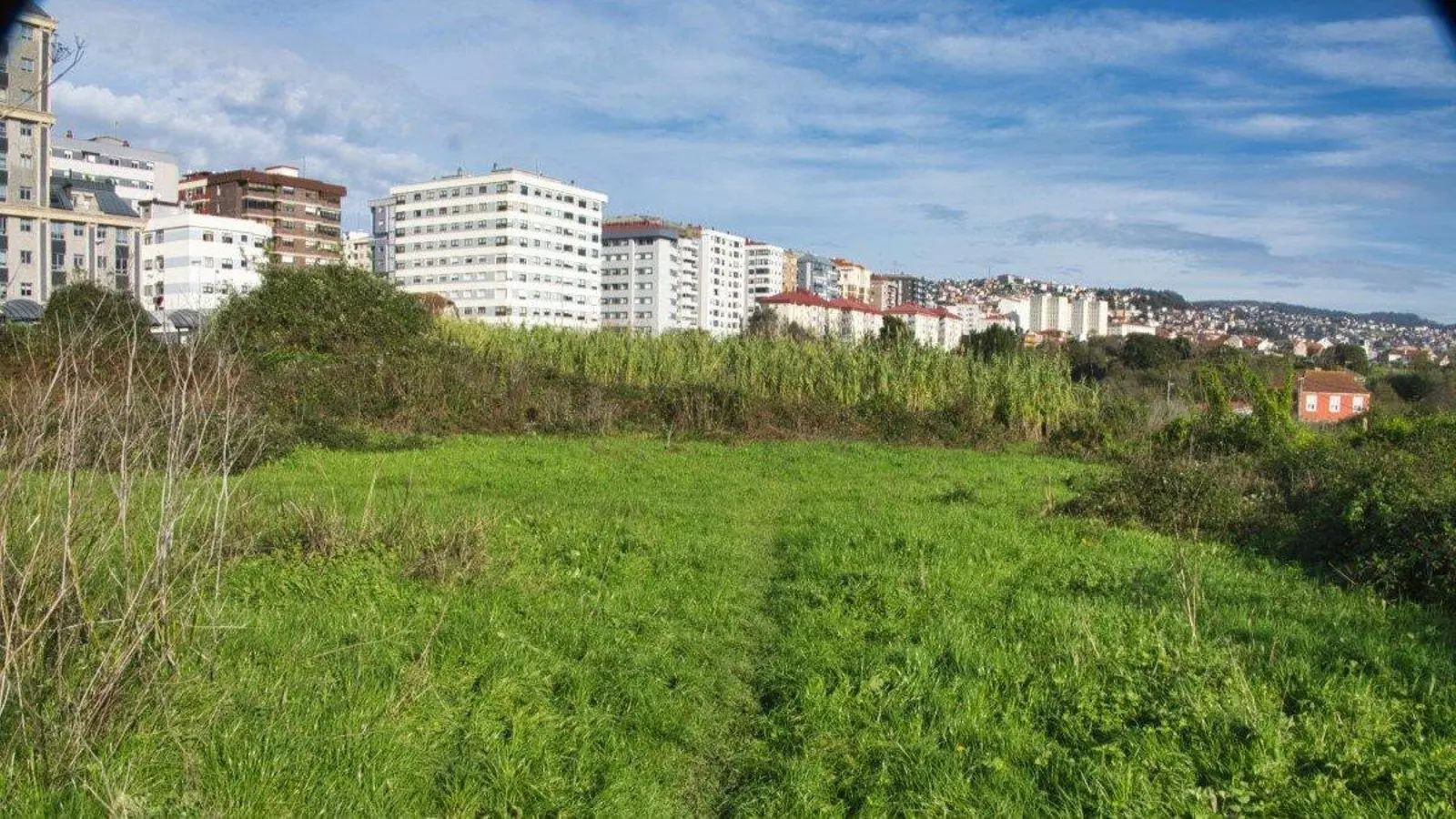El ámbito del Parque Ofimático, donde se prevé la construcción de 2.300 viviendas.
