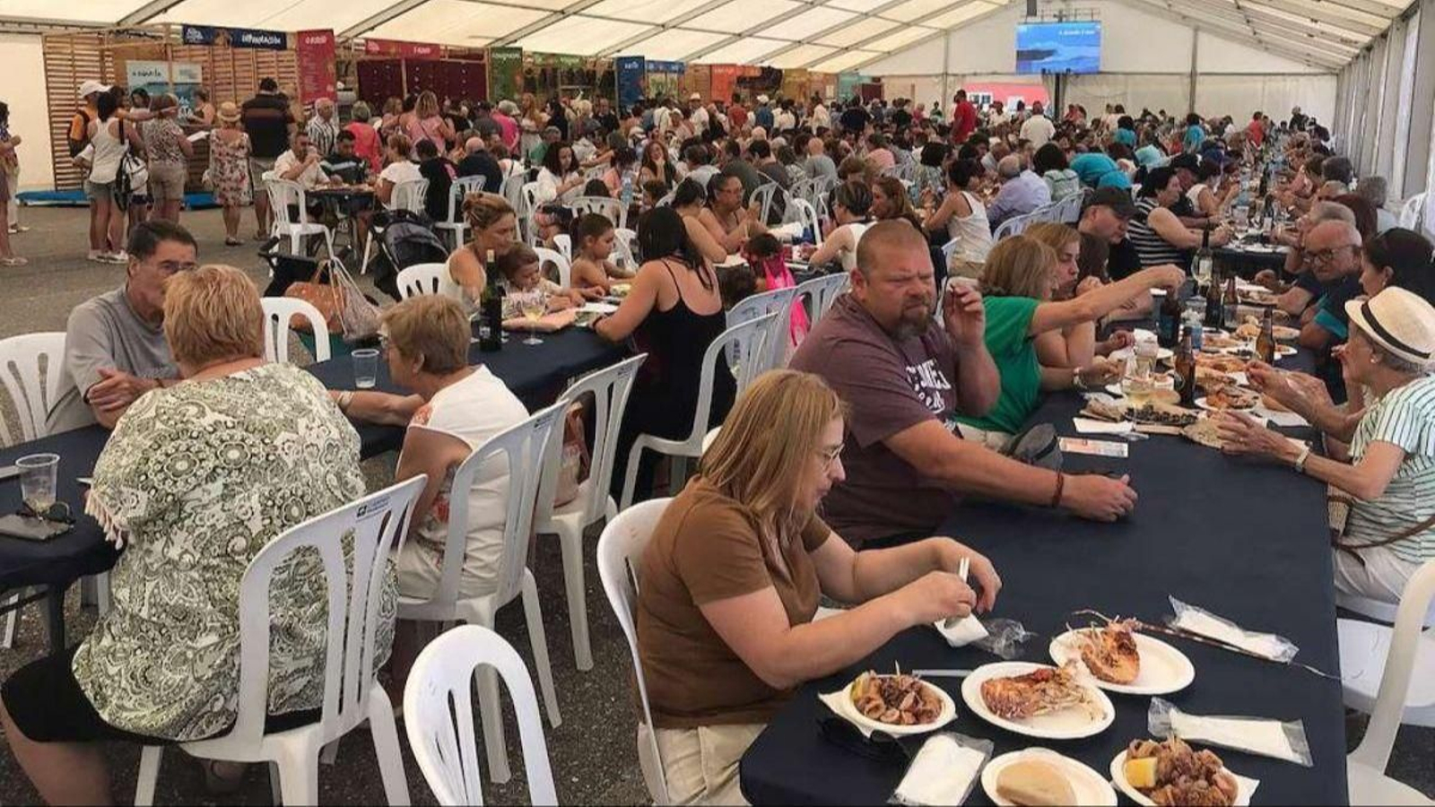 La langosta y la comida marinera serán los protagonistas de la fiesta.