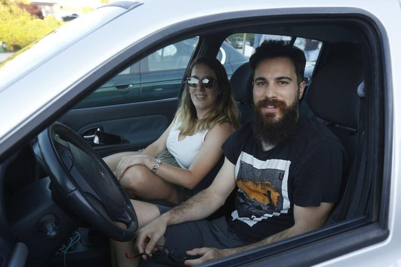 Beatriz e Iago.
Foto: Xesús Fariñas.