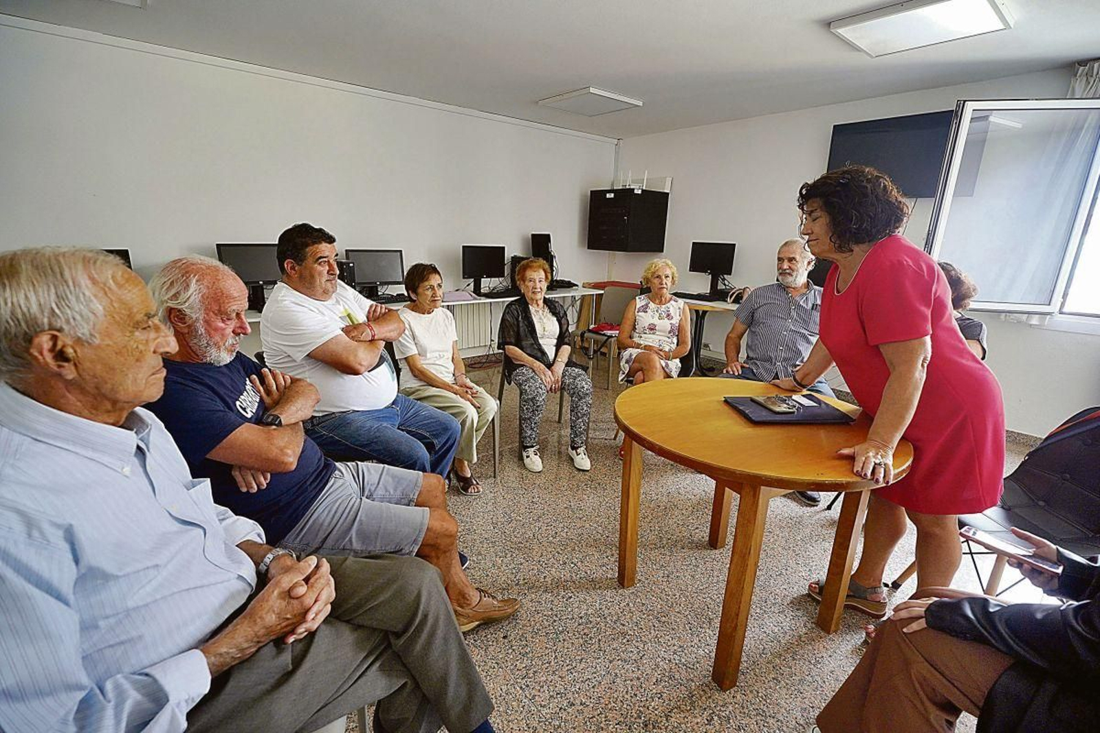 Chelo lleva siendo la portavóz del grupo desde su inicio.