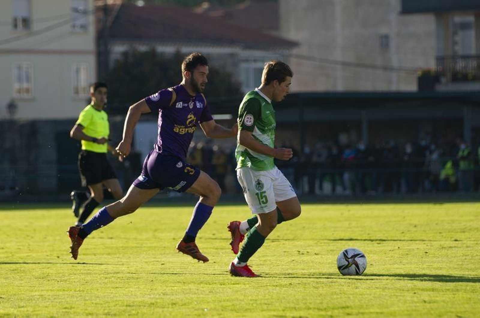 El partido entre el Arenteiro y el Palencia en Espiñedo (MARTIÑO PINAL)