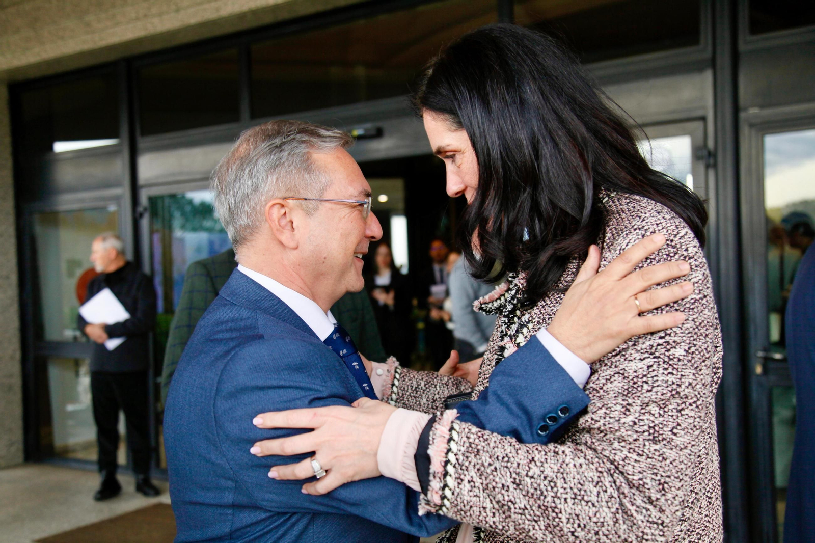 Galería | Luis Menor, el presidente de la Diputación de Ourense, en el Foro La Región, en imágenes