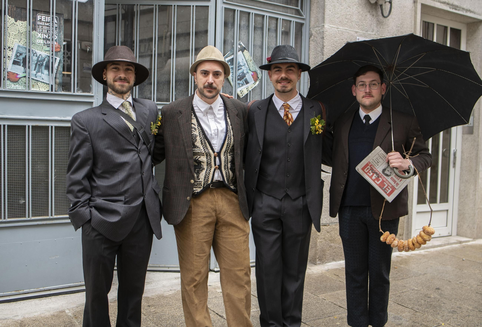 Galería | Xinzo de Limia viaja 50 años al pasado y celebra la 5ª Feira da Mozas
