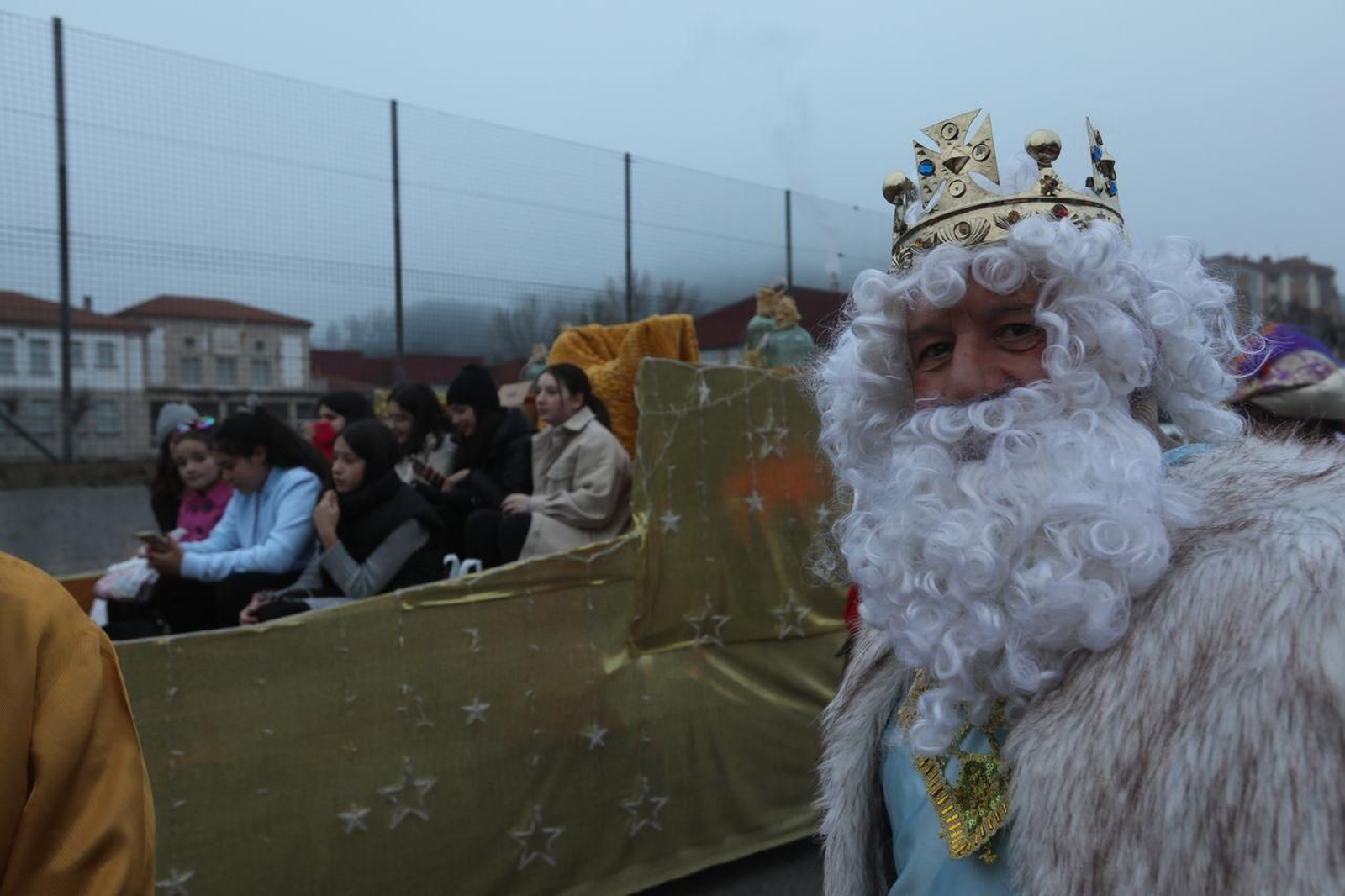 Reyes Magos en Ribadavia (Foto: José Paz)