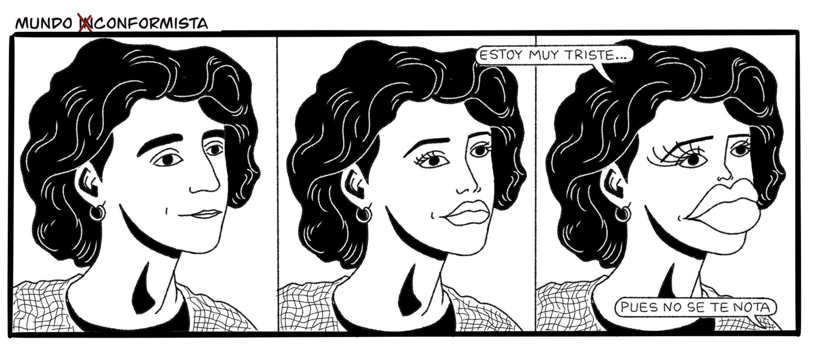 Tiras gráficas en enero de 2026: Mundo (in)conformista, por @txarka.ilustración