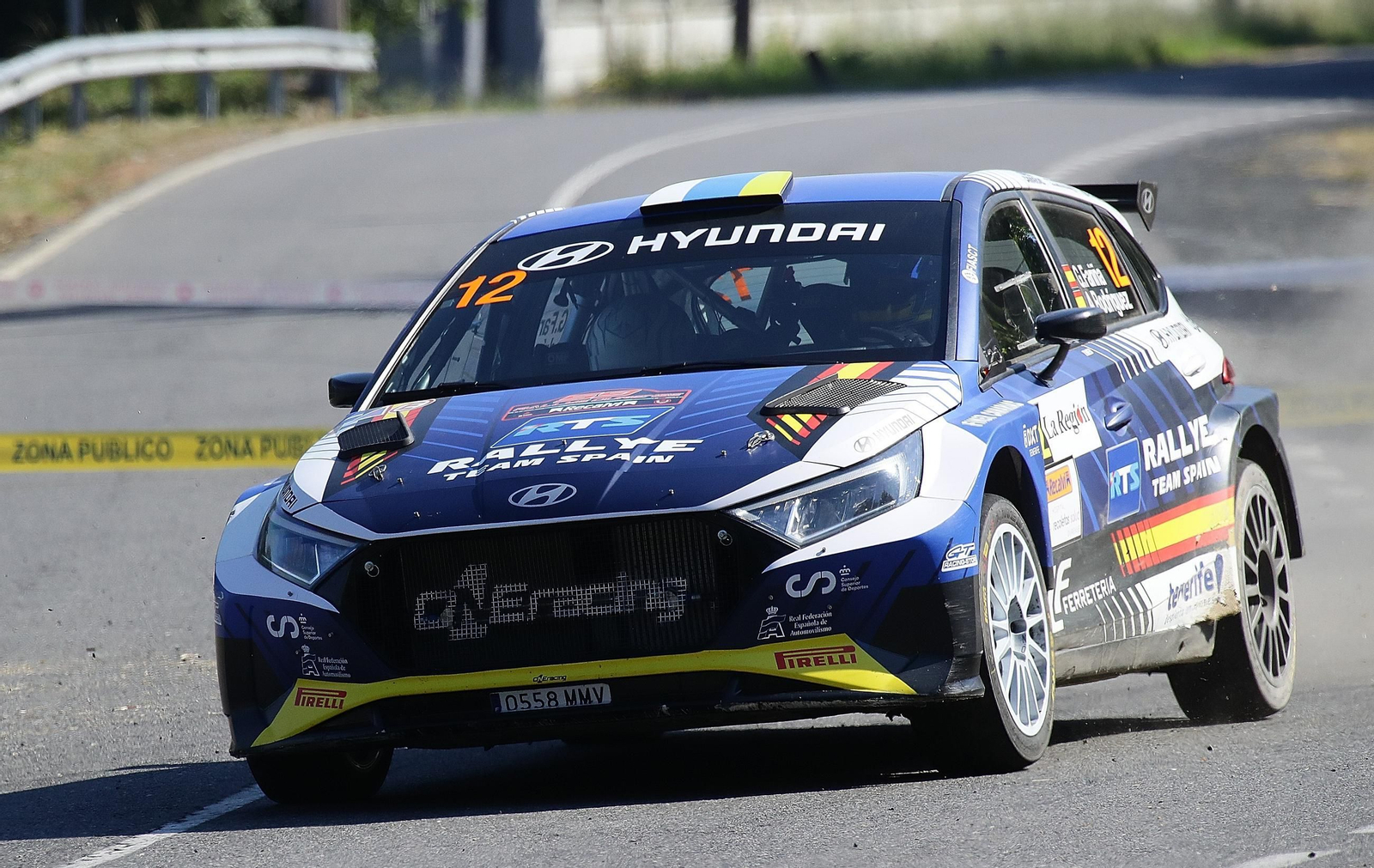 Galería | El tramo de Taboadela marca el inicio del segundo día del Rally de Ourense 2026, en fotos