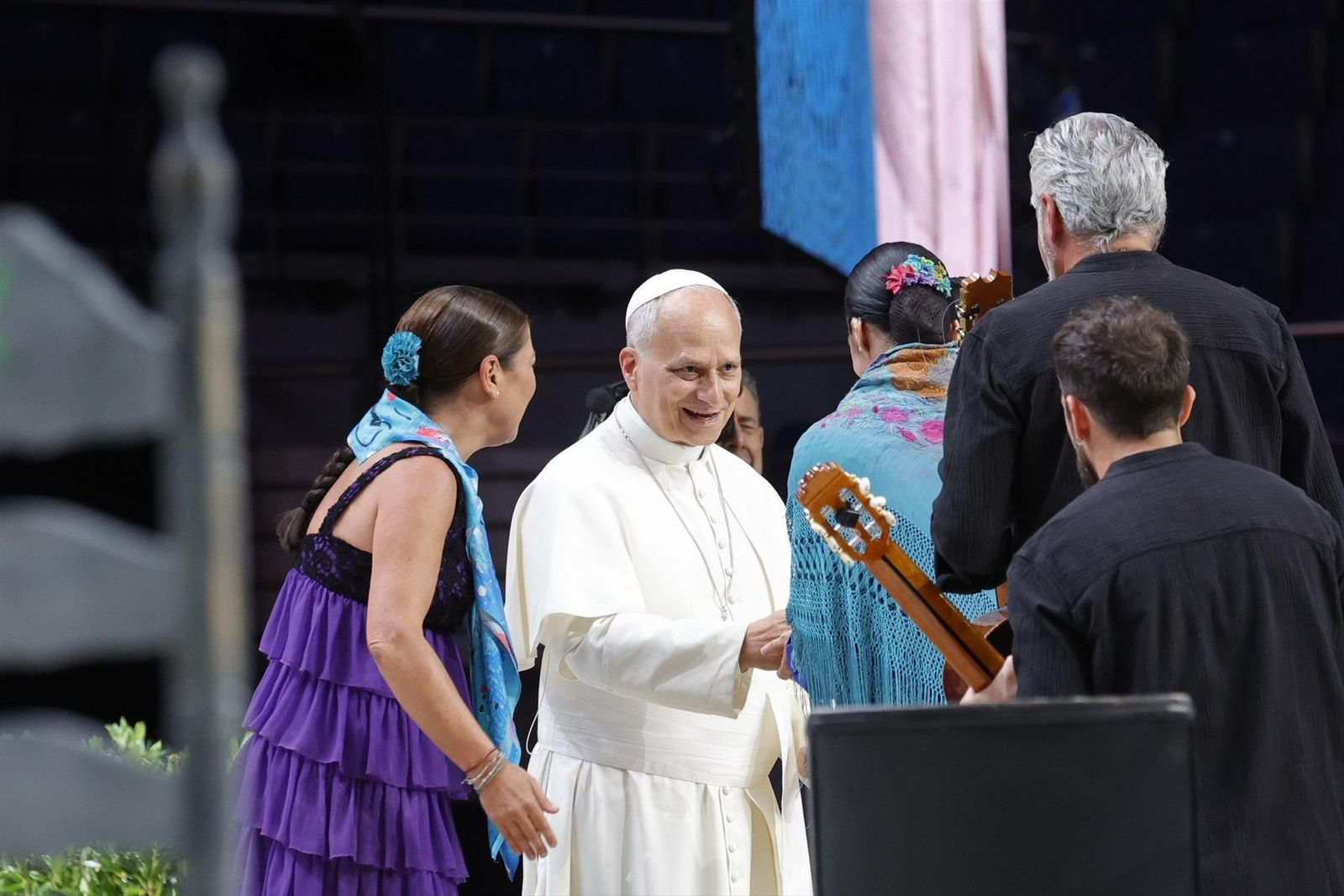 Galería | La segunda jornada del papa León XIV en Madrid, en fotos