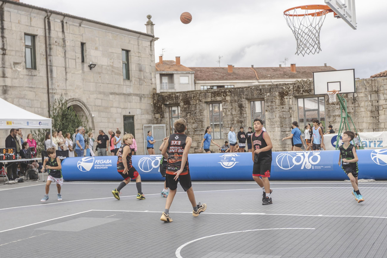 El 3x3 DepOUrense visitó Allariz y Xinzo