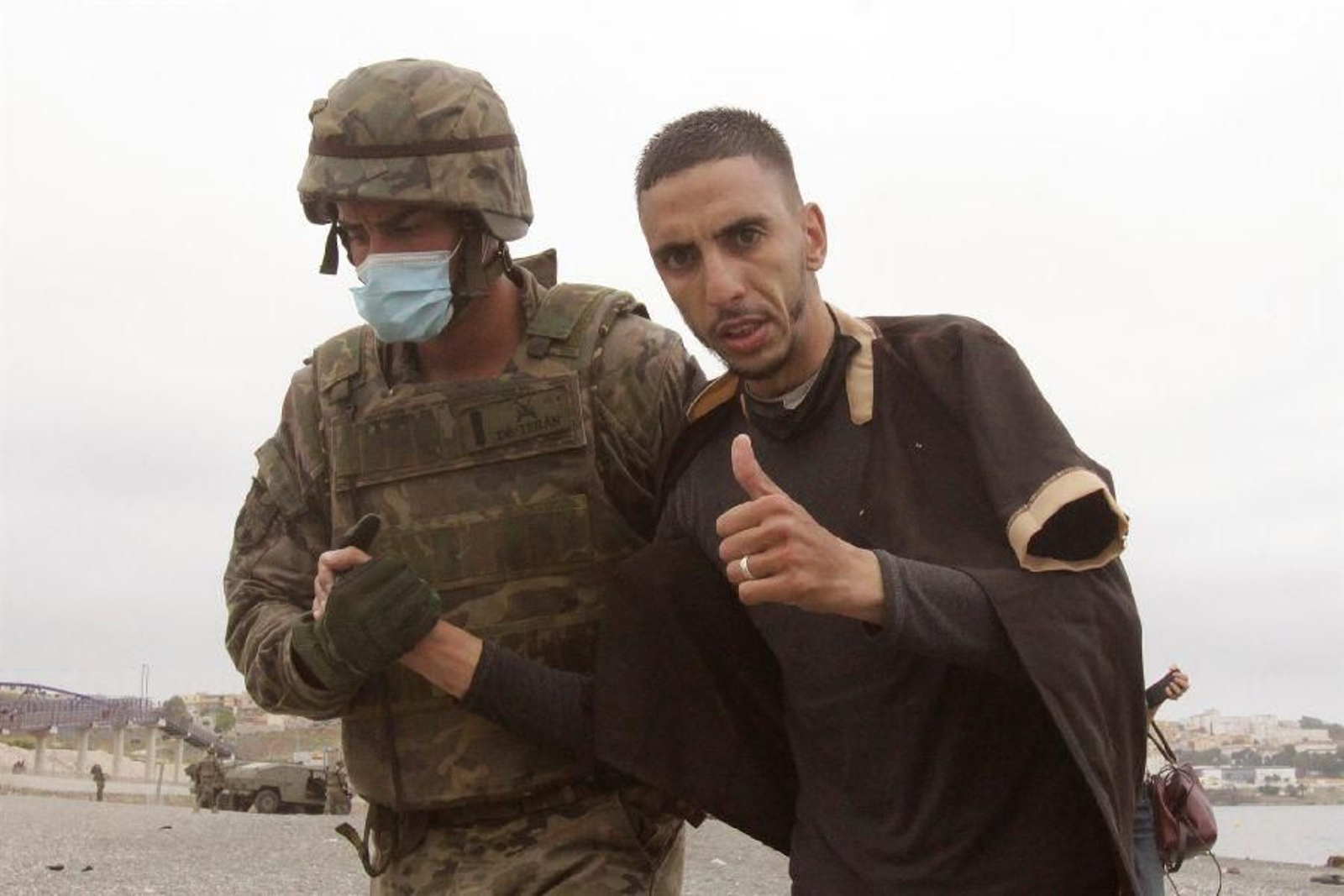 Invasión de inmigrantes en Ceuta 17