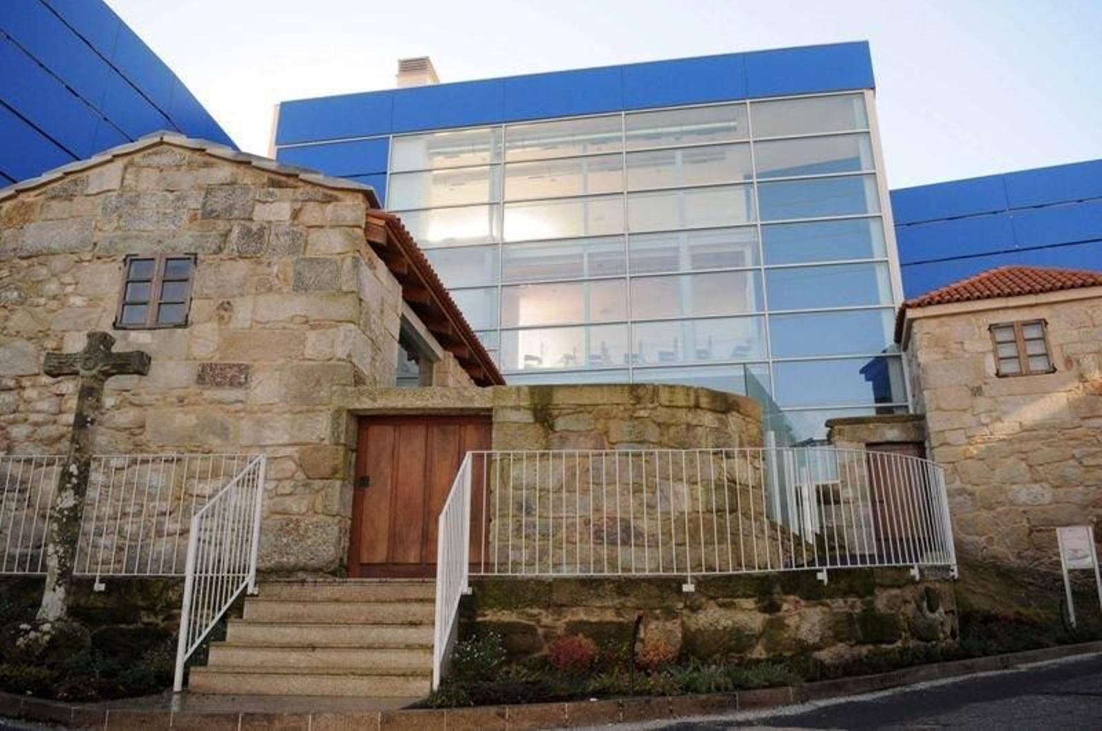 La supuesta casa natal de Colón en Poio.