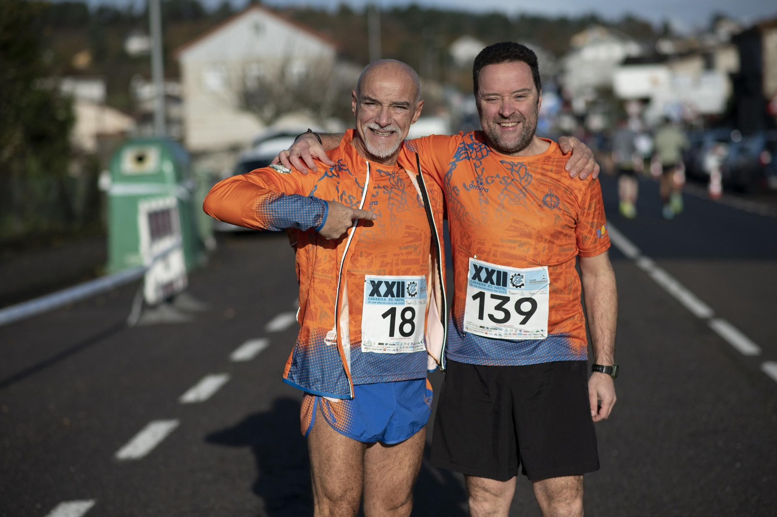 Galería | San Cibrao celebra una edición más de su carrera navideña