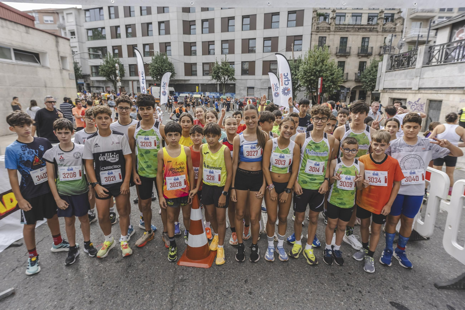 A Ponte disfrutó a máxima velocidad de Correndo por Ourense