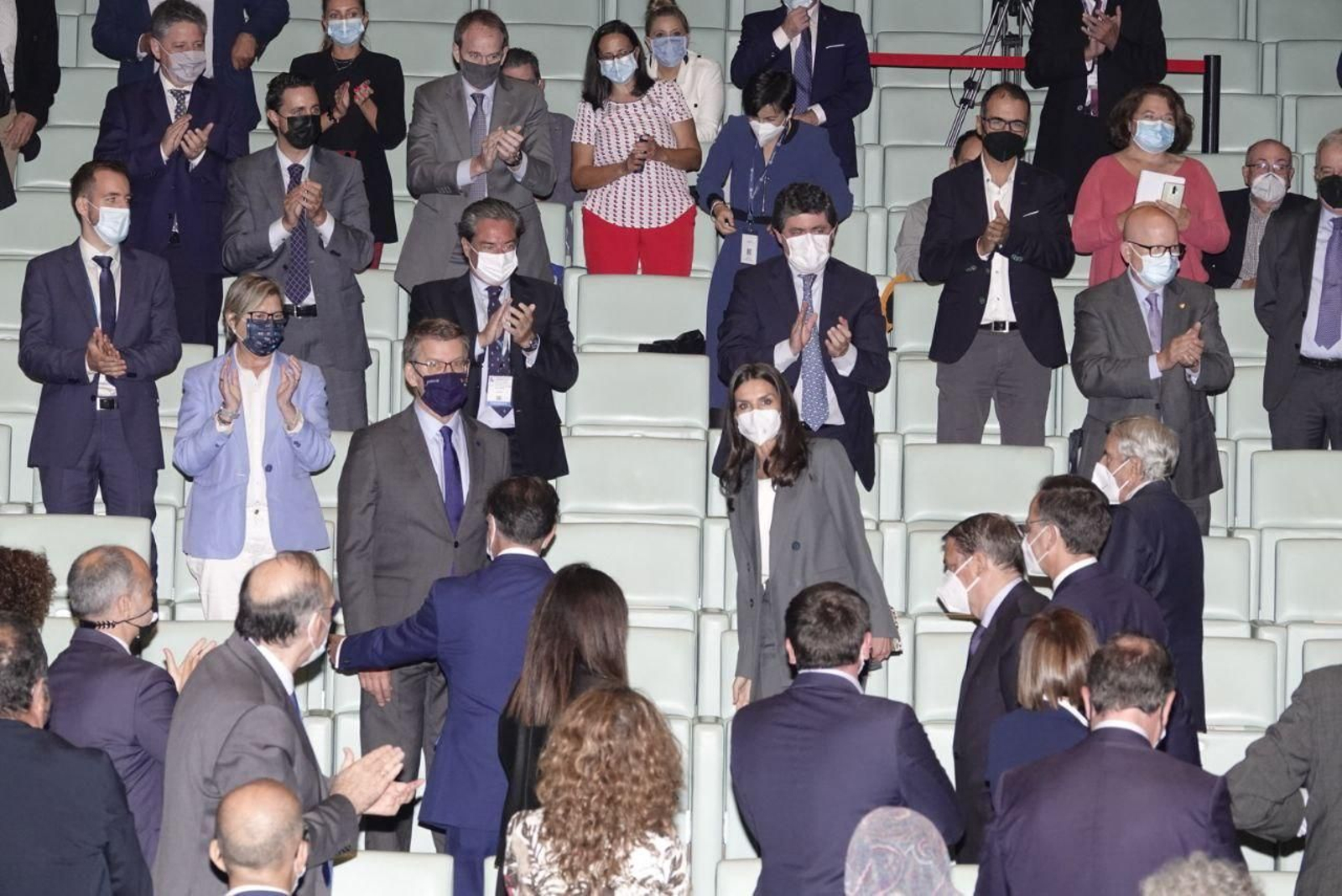 La reina Letizia, en Vigo.
