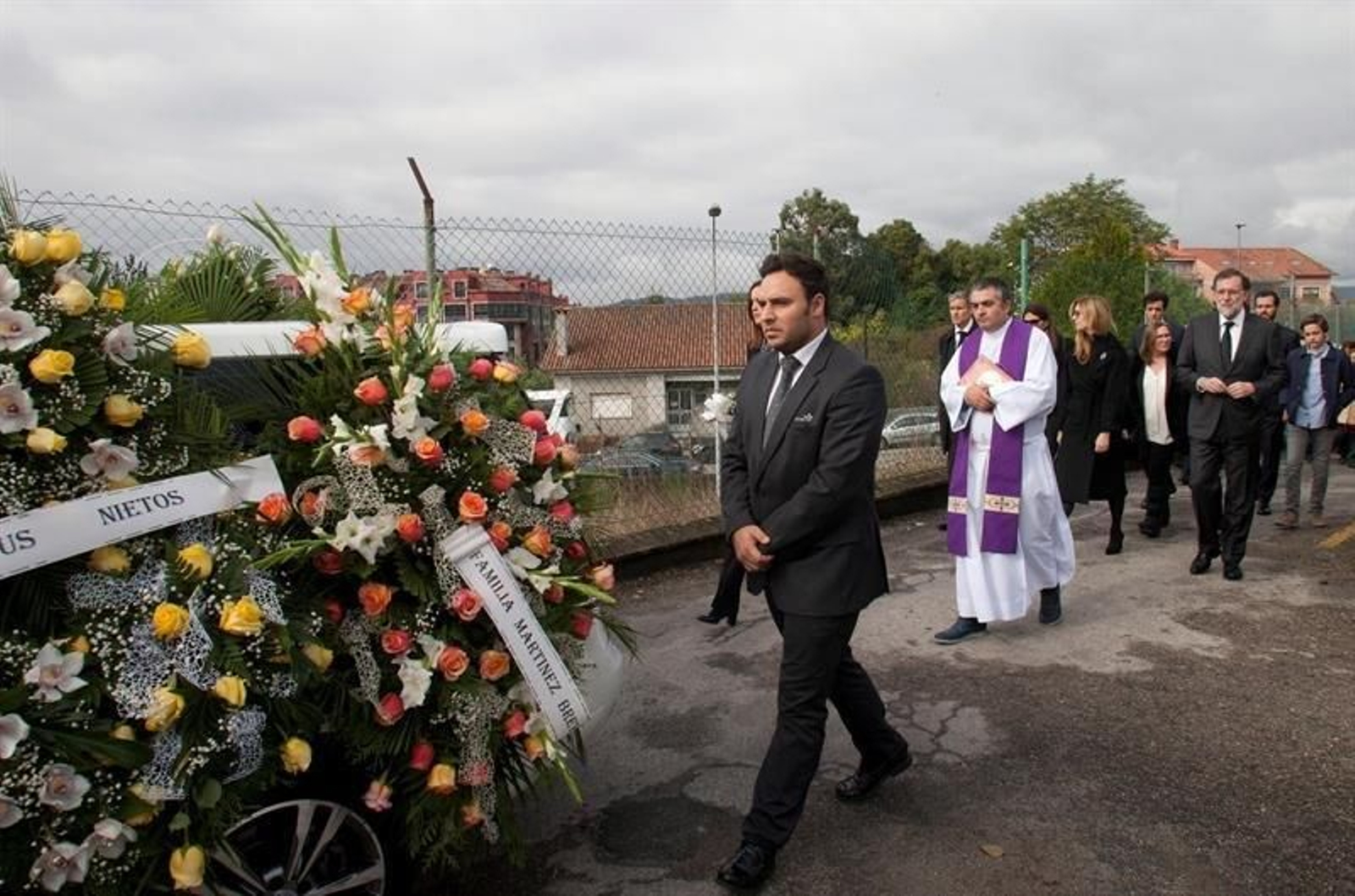 Funeral por el padre de Mariano Rajoy