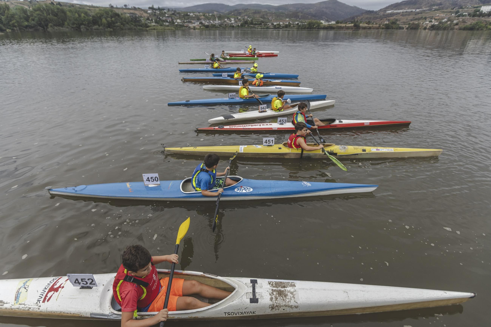El Piragüismo Ourense dominó en A Rúa