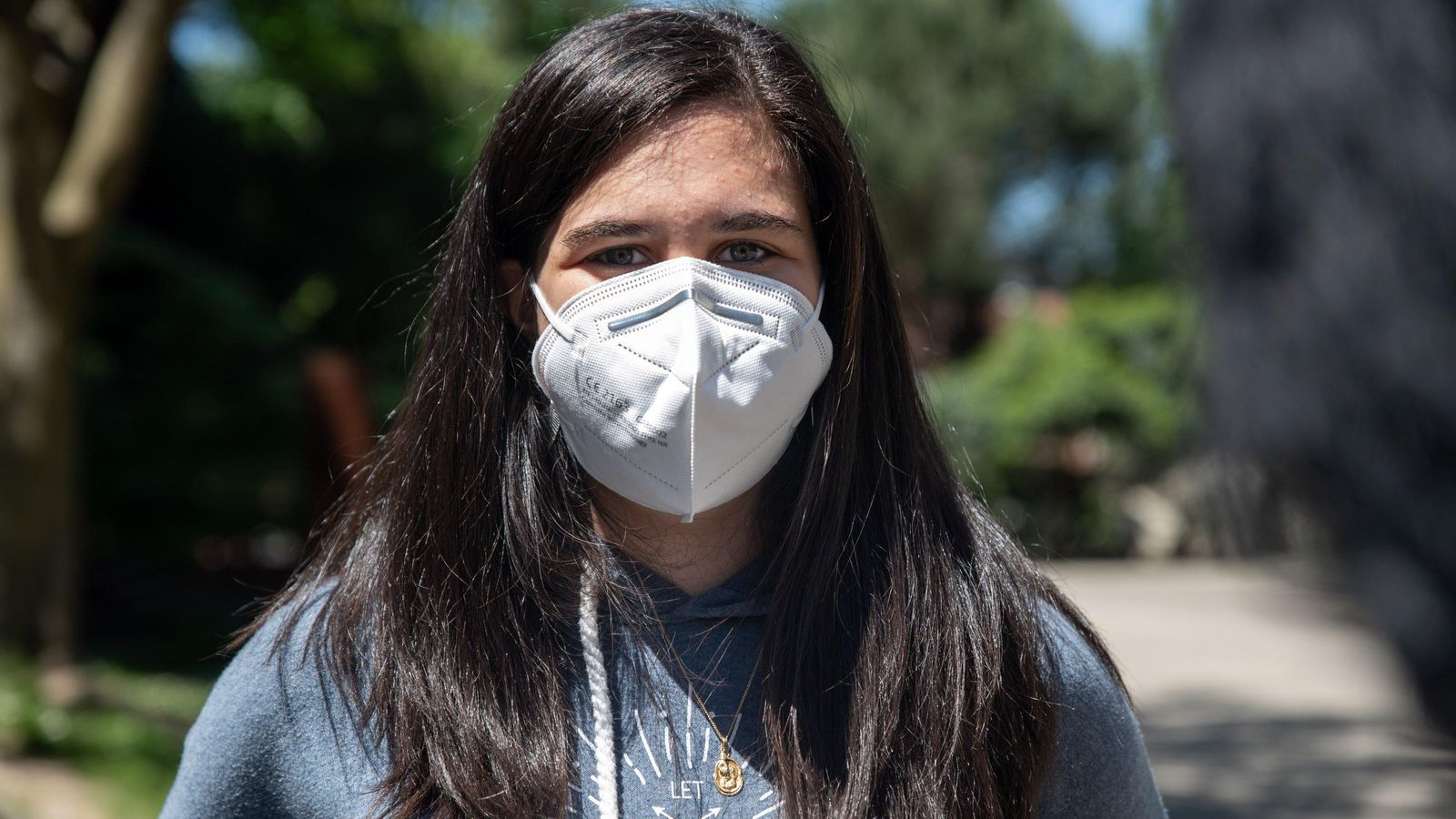OURENSE (CAMPUS UNIVERSITARIO). 04/05/2021. OURENSE. Enquisas sobre idiomas, para suplemento VIDA. FOTO: ÓSCAR PINAL.   Iría Espinosa
