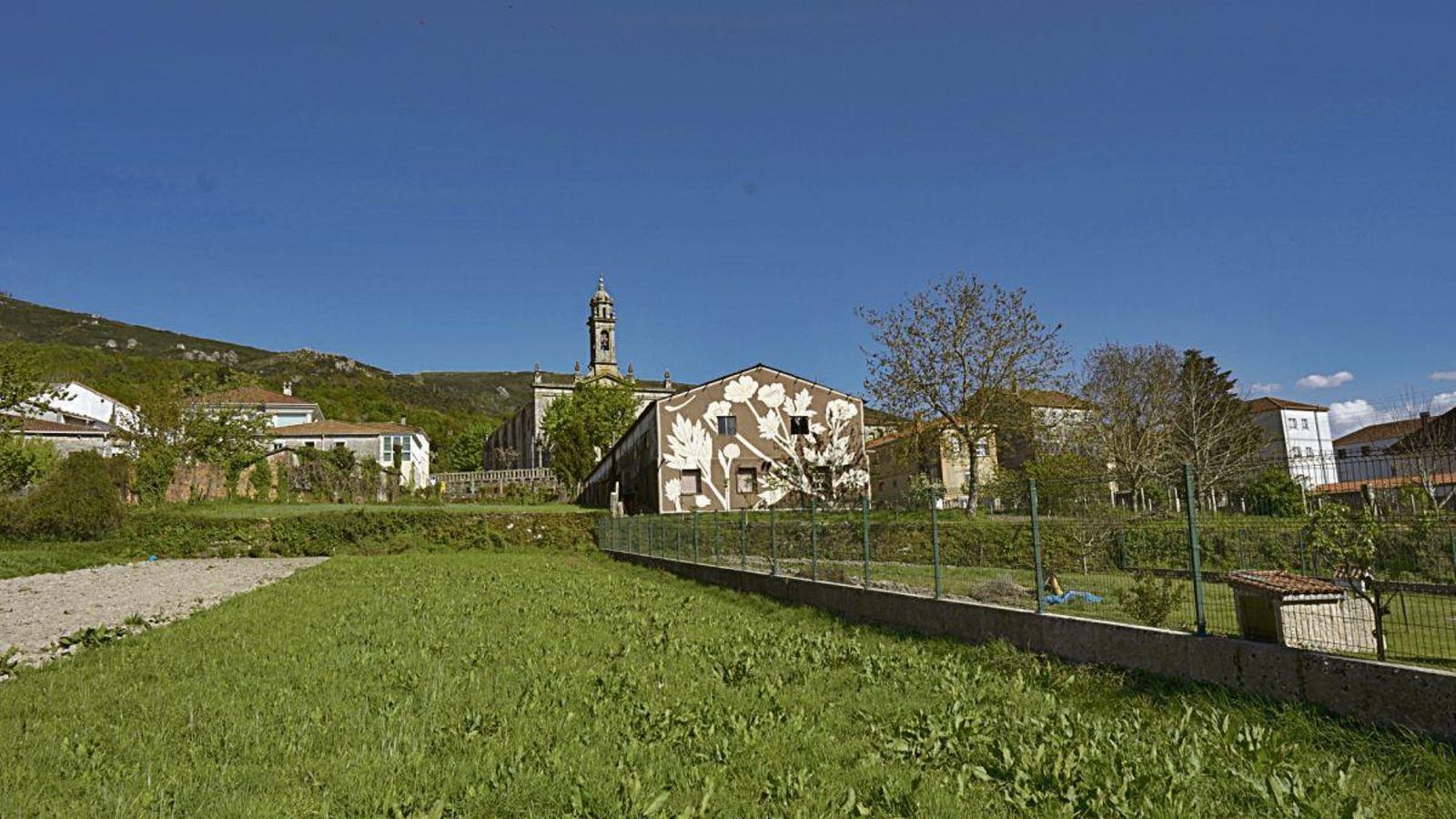 El mural de la granja.