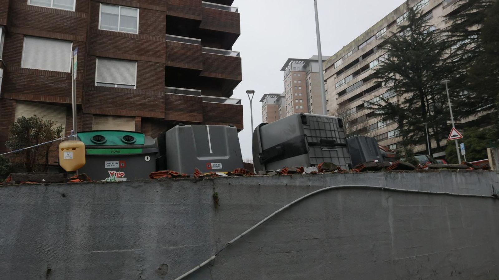 GALERÍA | Los estragos de la borrasca Herminia en Vigo