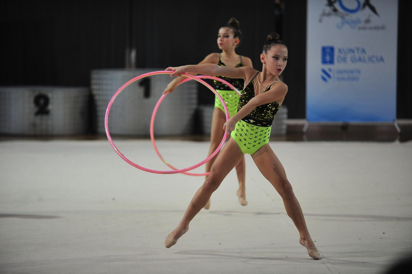 Las artistas del tapiz volvieron a brillar en el Campeonato Base de Gimnasia