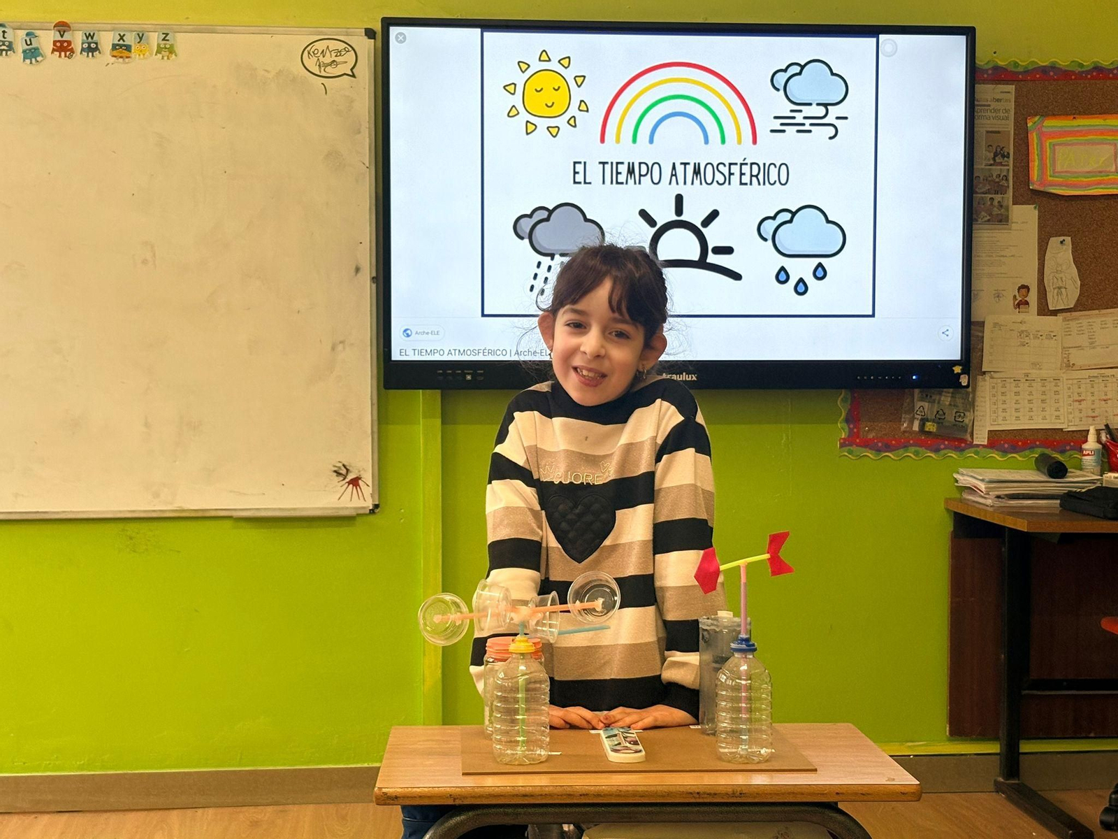 Actividad de clima en el colegio Concepción Arenal