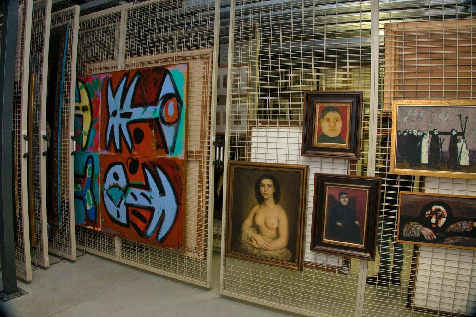 Colección de fondos pictóricos del Marco.