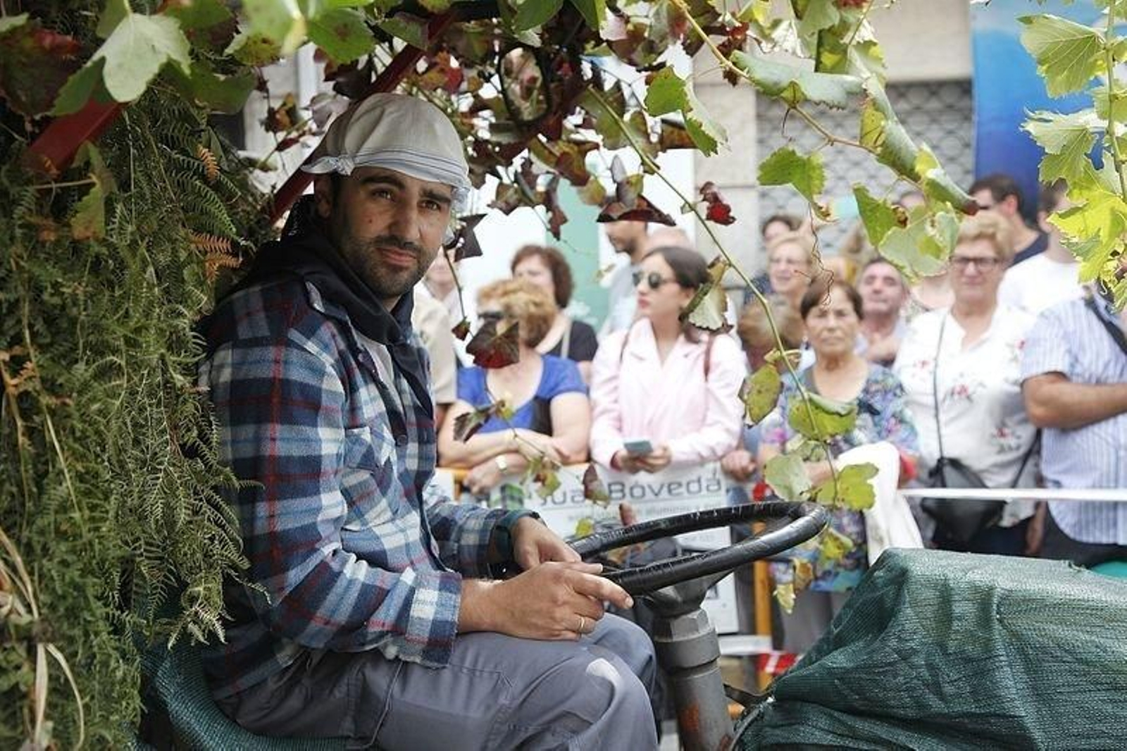 Mariano Rajoy pregonero en la Fiesta de la Vendimia en Leiro