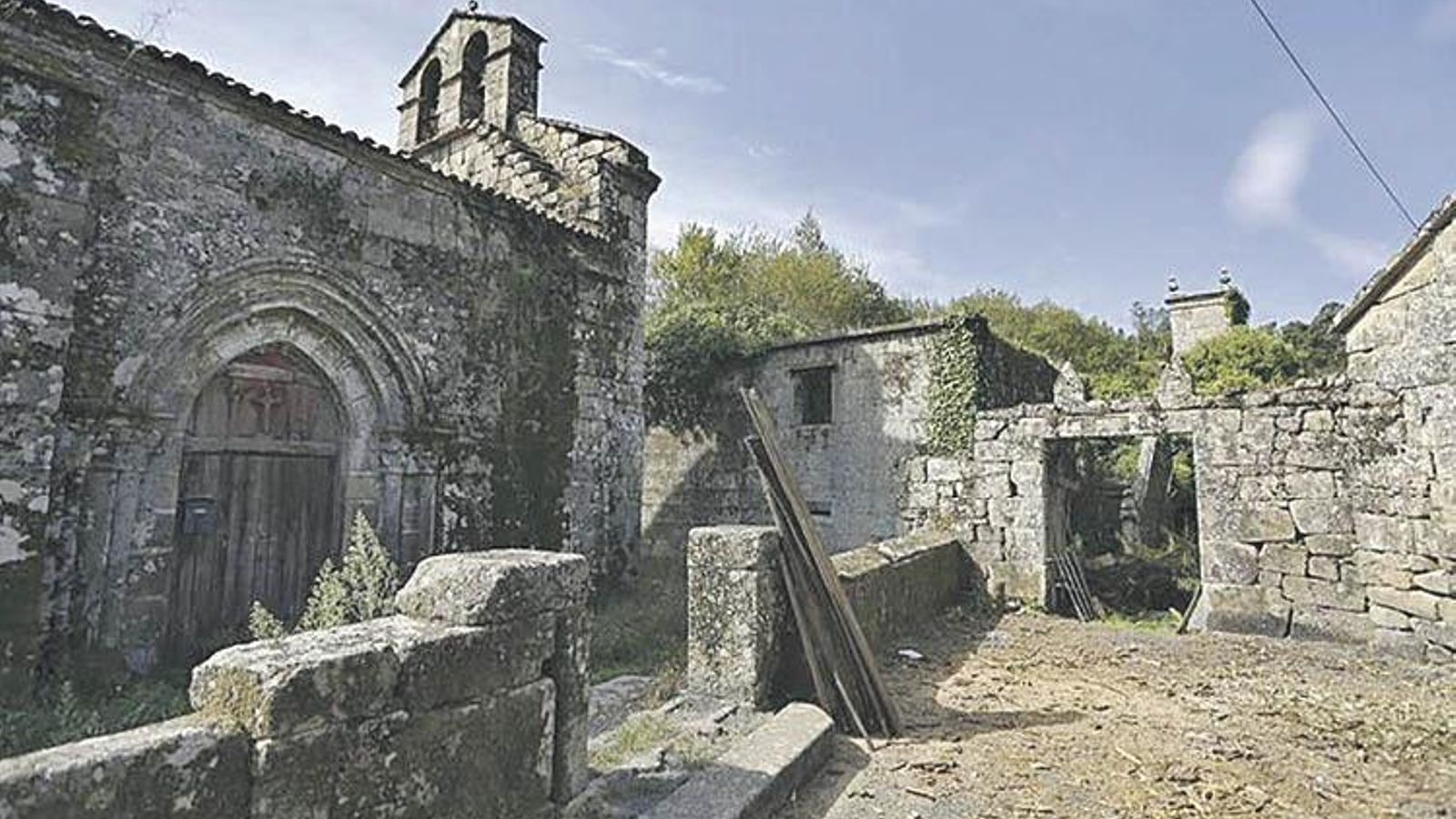 Monasterio de Lobás, en Carballiño.