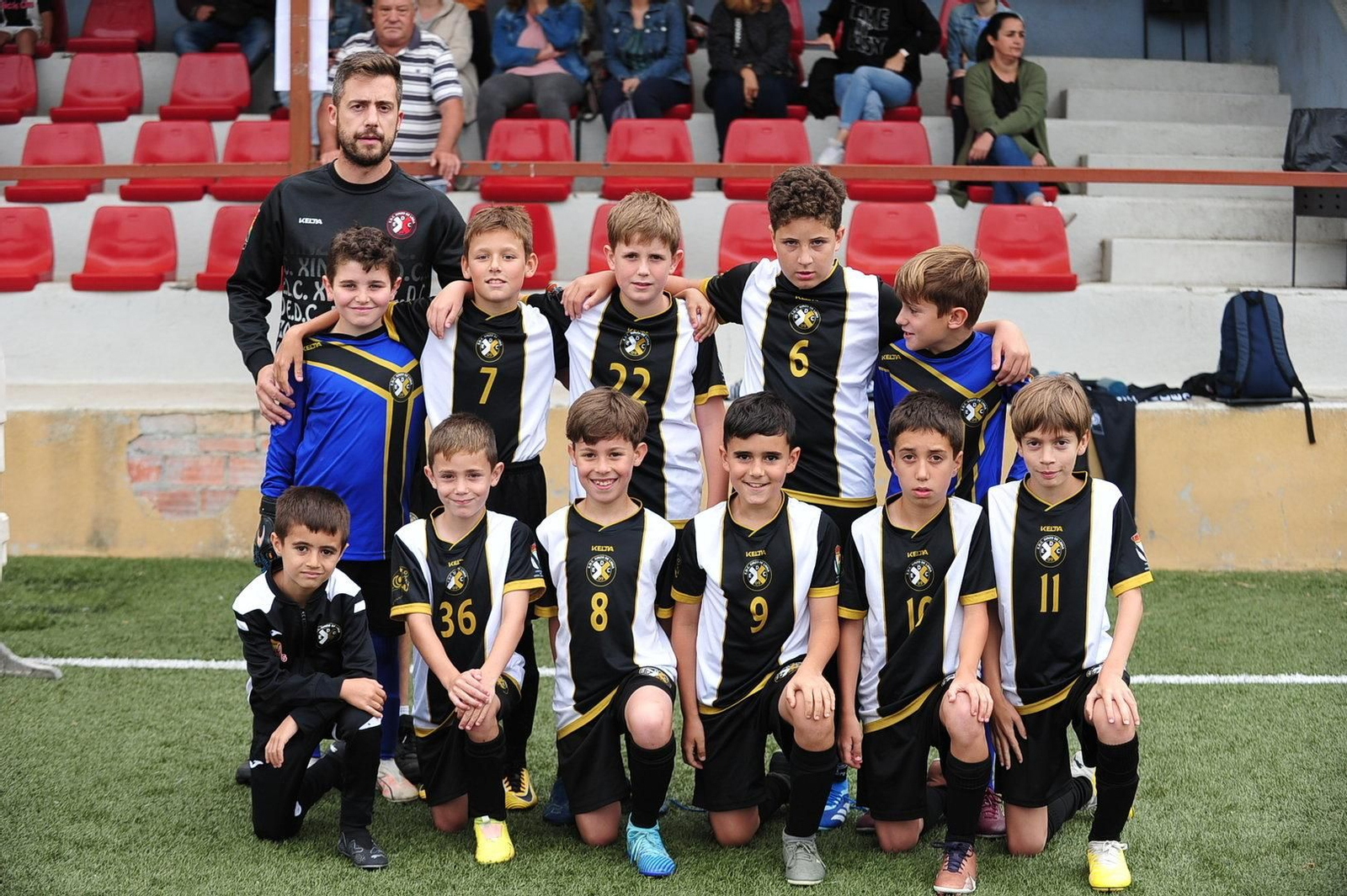 La plantilla del EDC Xinzo de Limia