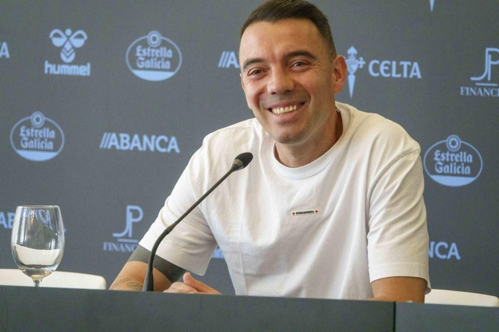Aspas descarta otra renovación: “Ni aunque jugásemos Champions”