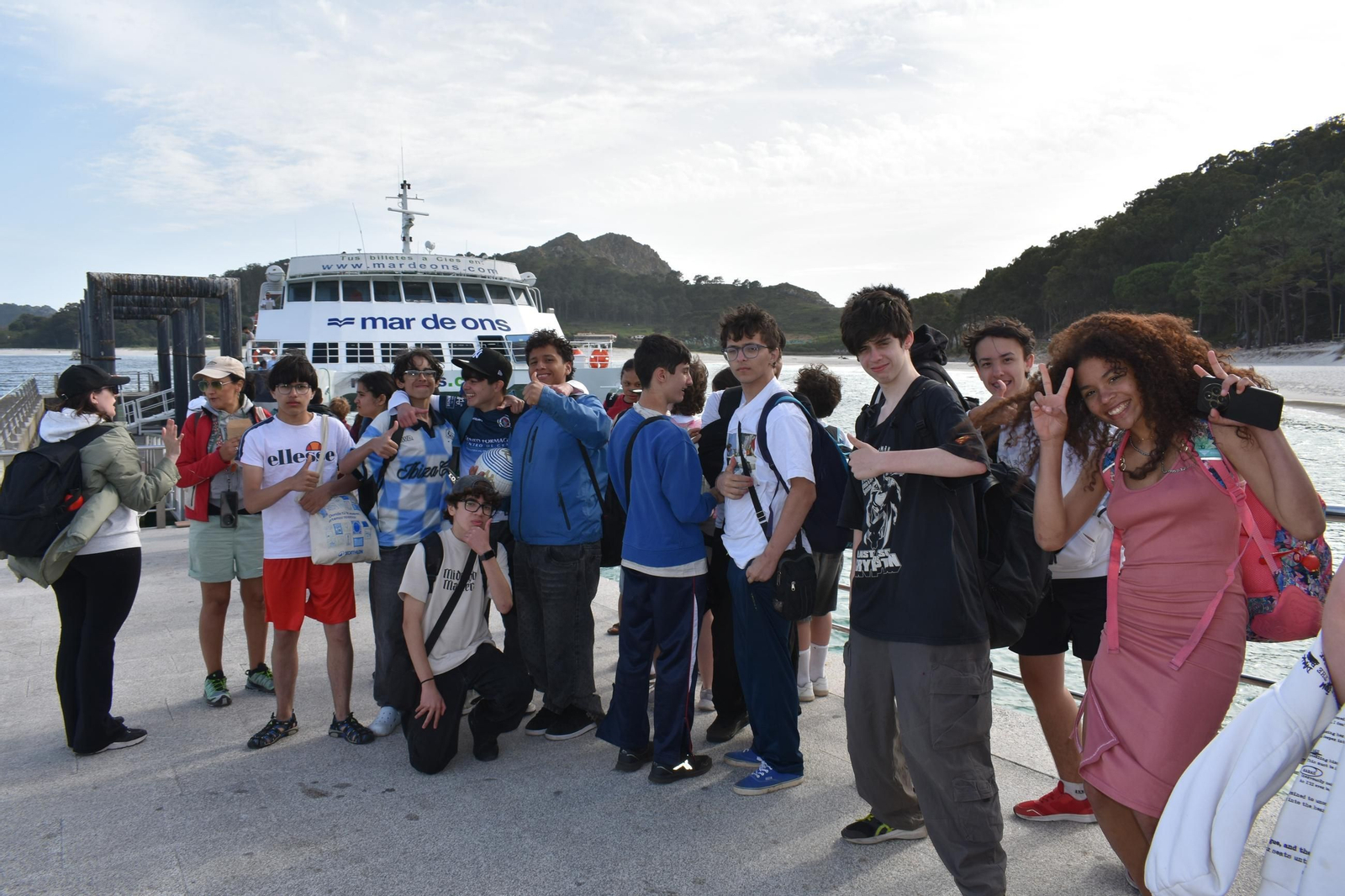 Excursión a las Islas Cíes de Cardenal Cisneros