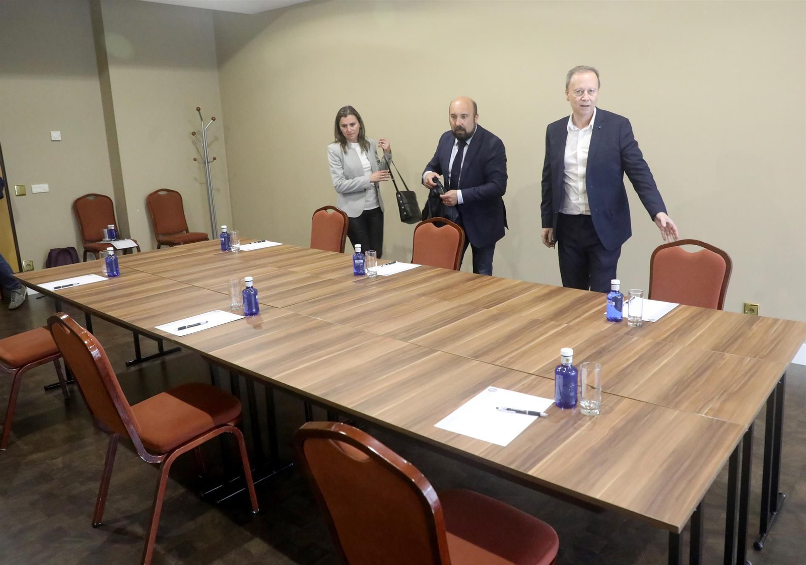 Natalia Beneitez, Rafael Villarino y José Manuel Lage