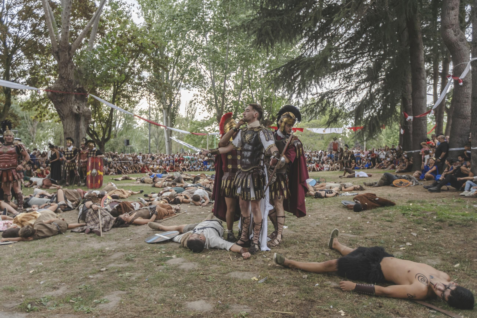 Galería | Los romanos cruzan el Lethes: Xinzo pone fin al Esquecemento, un evento con cifras récord