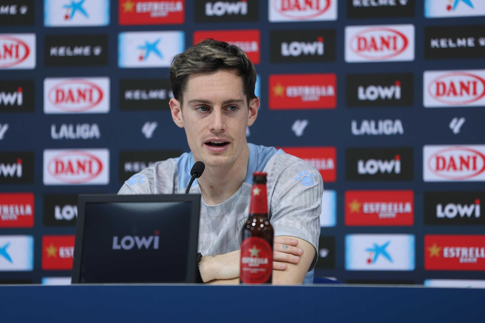 El espanyolista Pol Lozano.