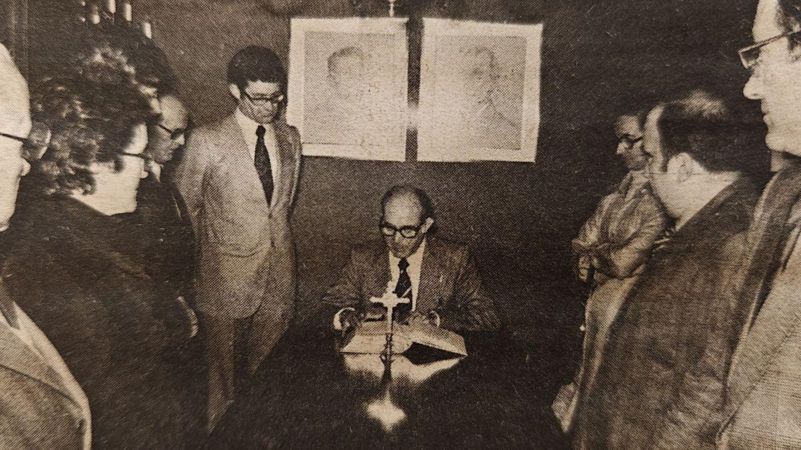 Toma de posesión de la junta directiva del Colegio de Farmacéuticos.