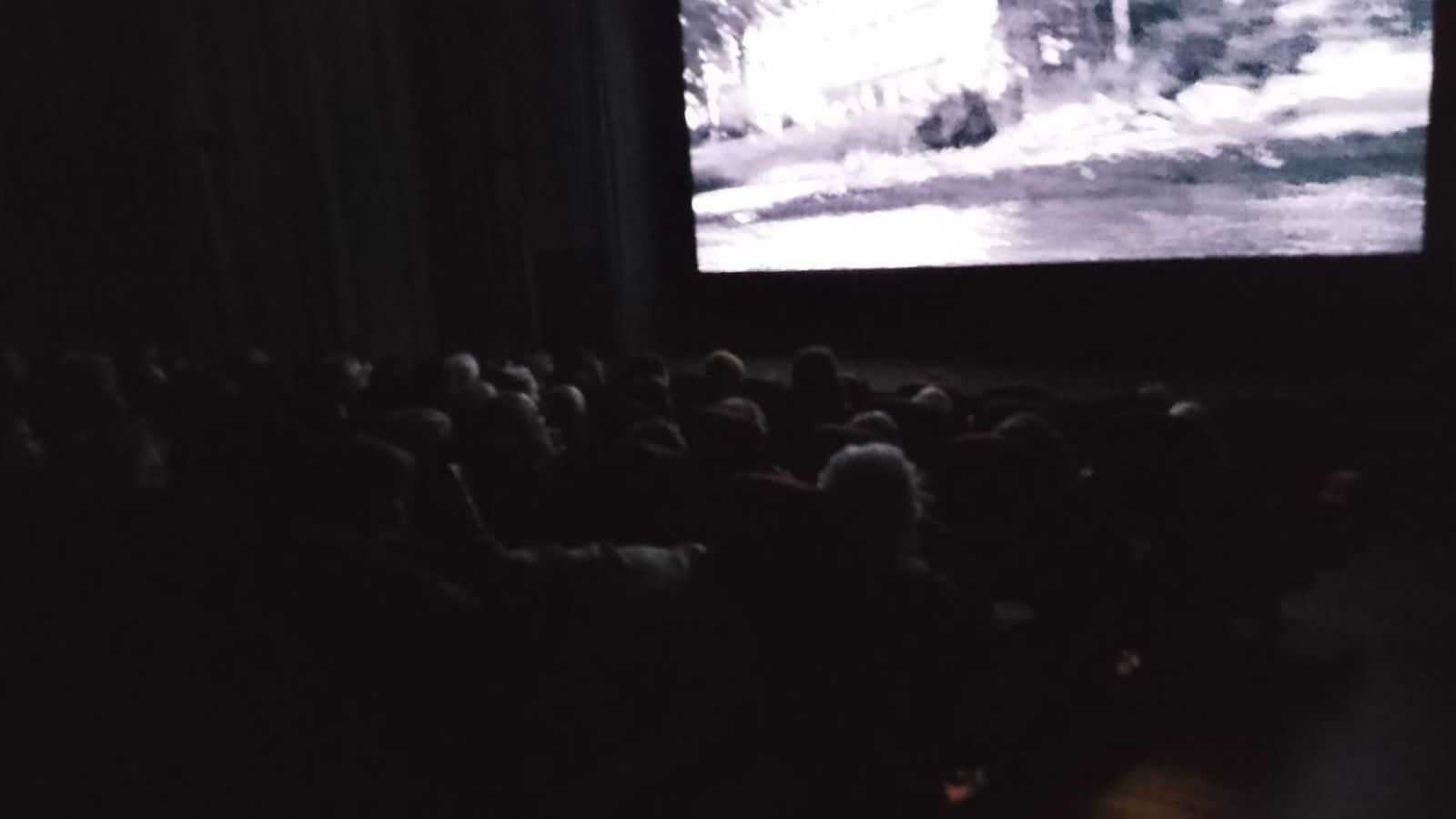 Proyección de la película