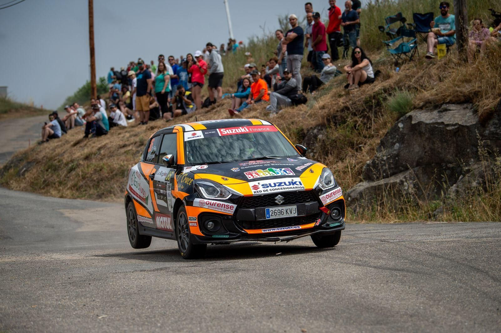 A MERCA (ZARRACÓS). 18/06/2022. OURENSE. Tramo do Rallye Ourense entre A Merca e Celanova. FOTO: ÓSCAR PINAL