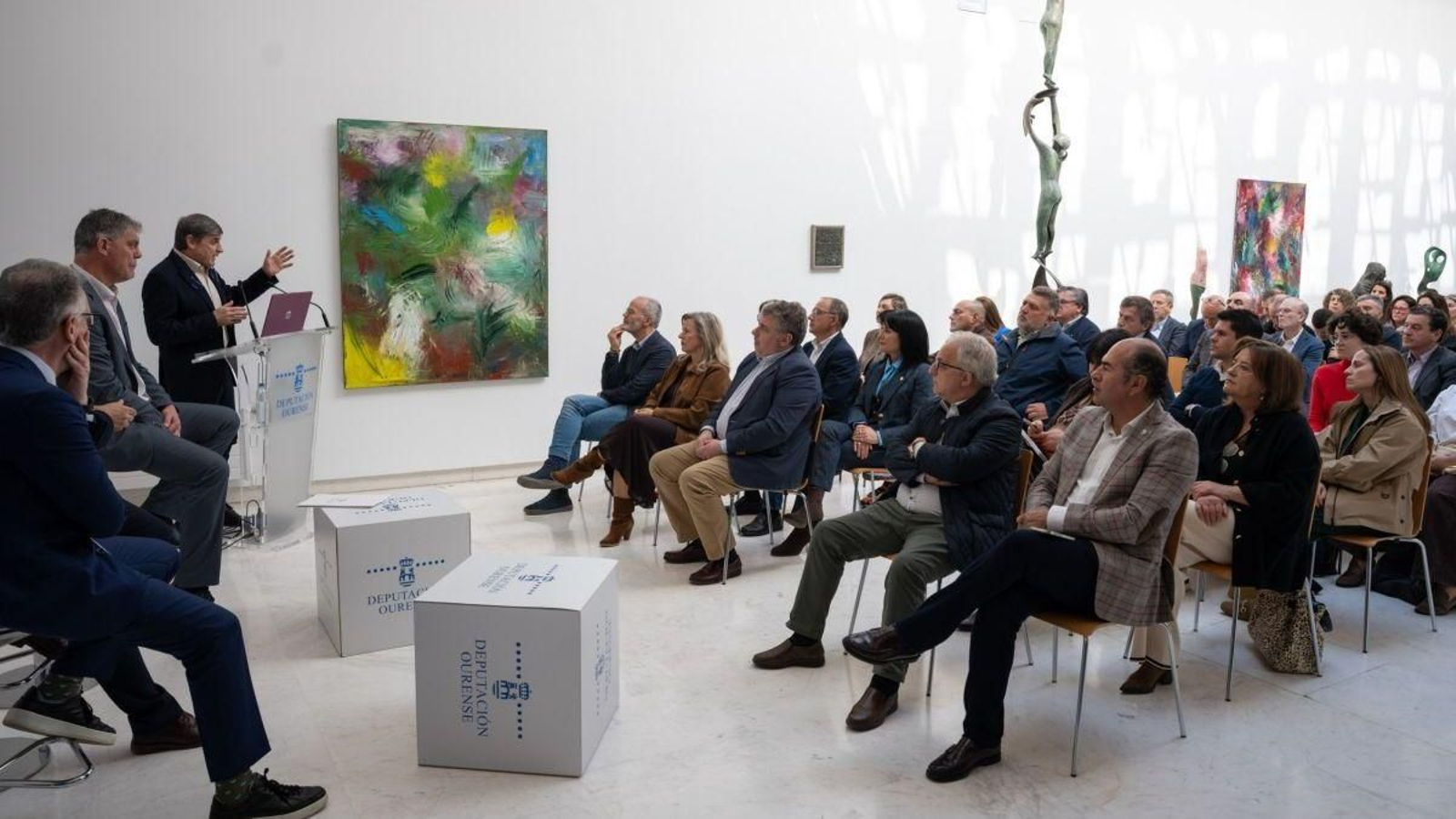 Presentación del programa “Ourense cerca de ti”.