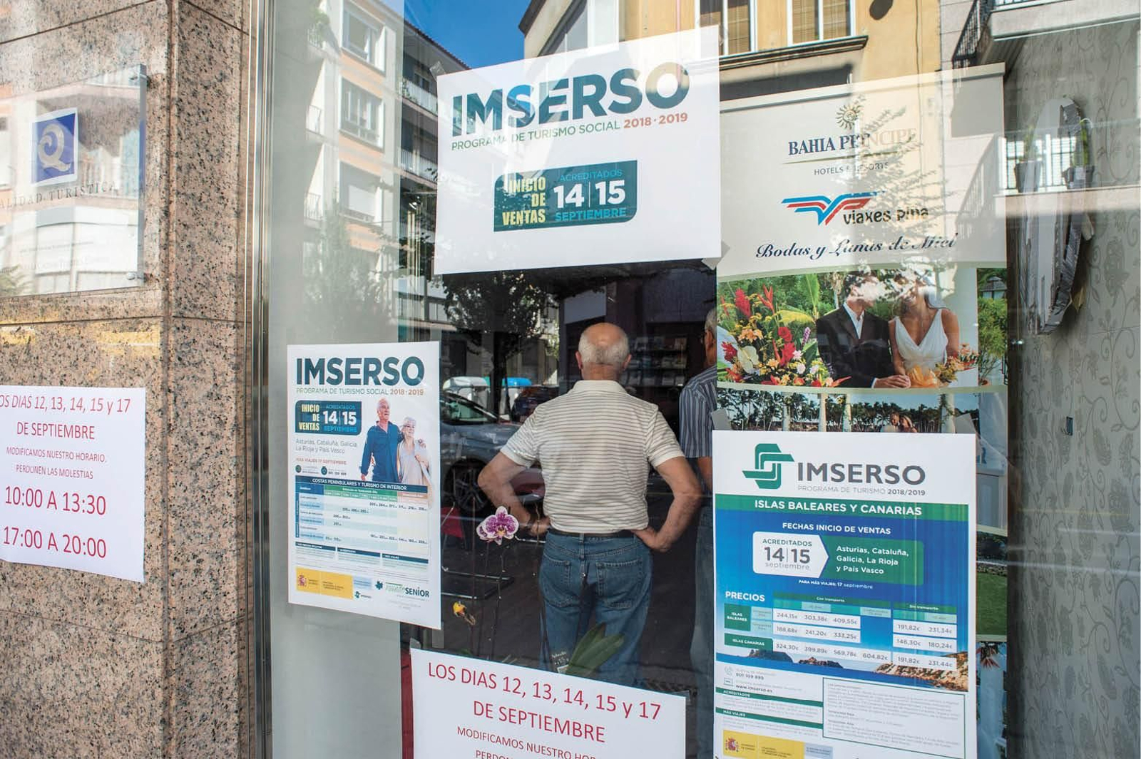 Imagen de archivo de viajes del Imserso