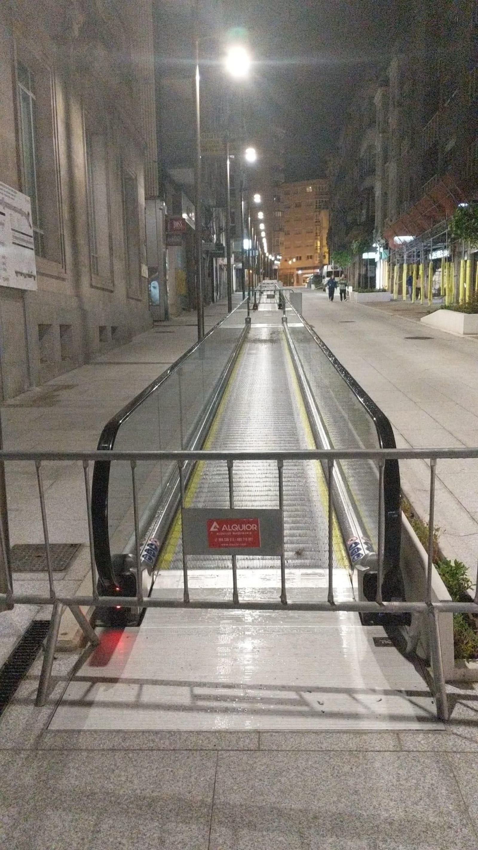 Todas las rampas de Concordia se encuentran bloqueadas en el momento de escribir estas líneas.